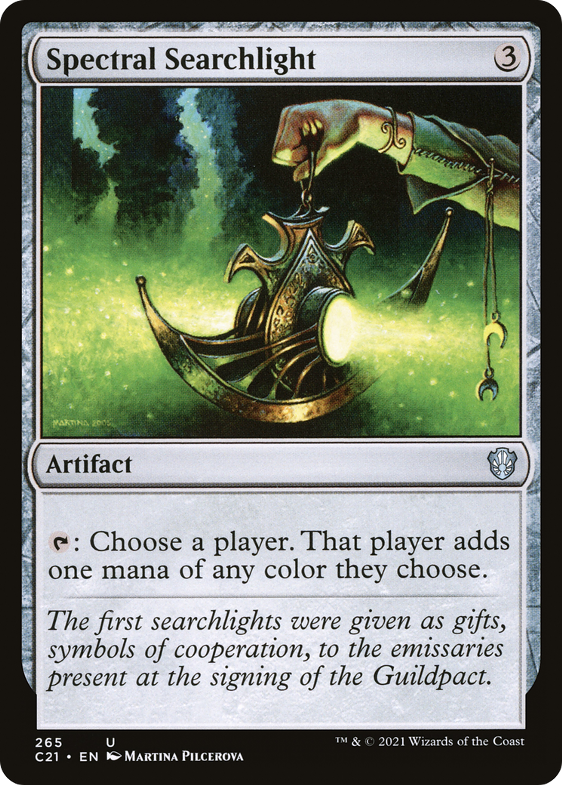 Spectral Searchlight — Commander 2021 — Magic: The Gathering