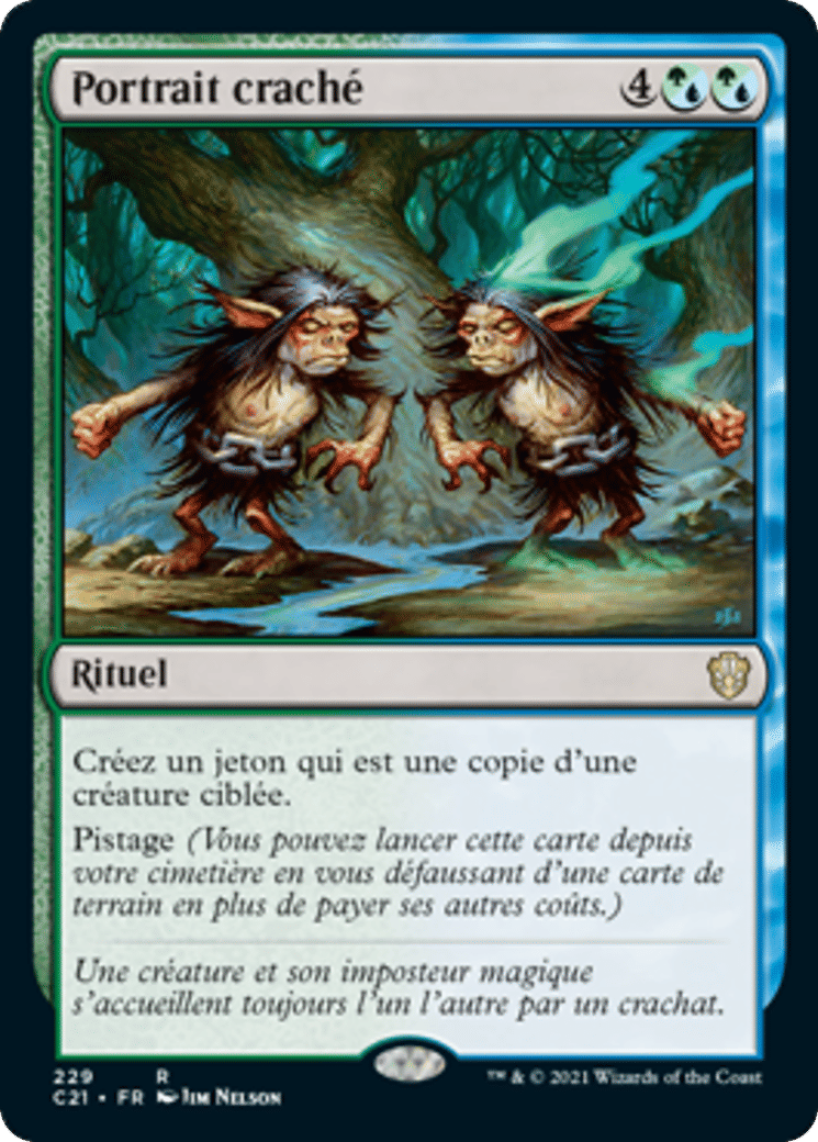 Portrait craché — Commander 2021 — Magic: The Gathering