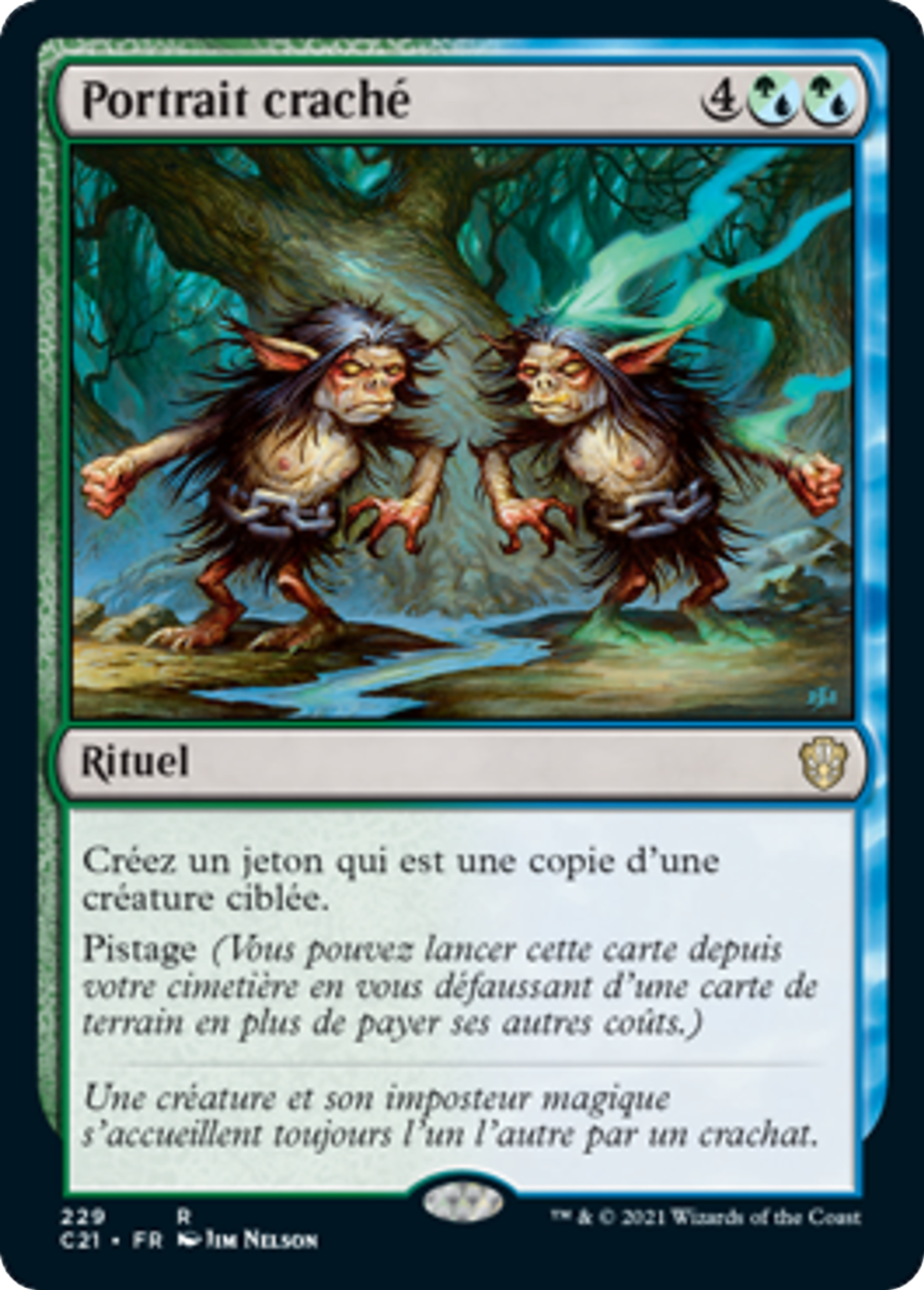 Portrait craché — Commander 2021 — Magic: The Gathering