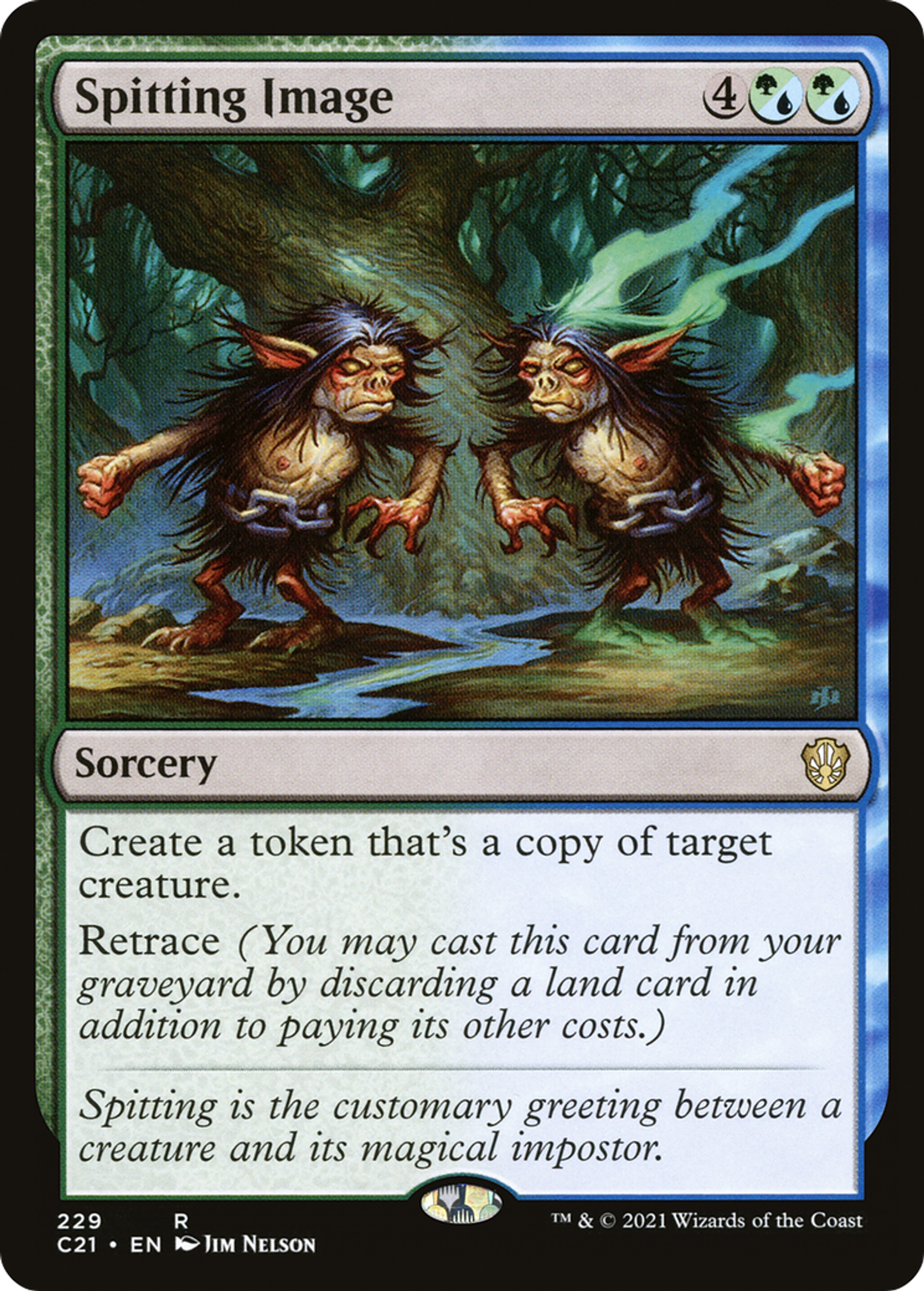 Spitting Image — Commander 2021 — Magic: The Gathering