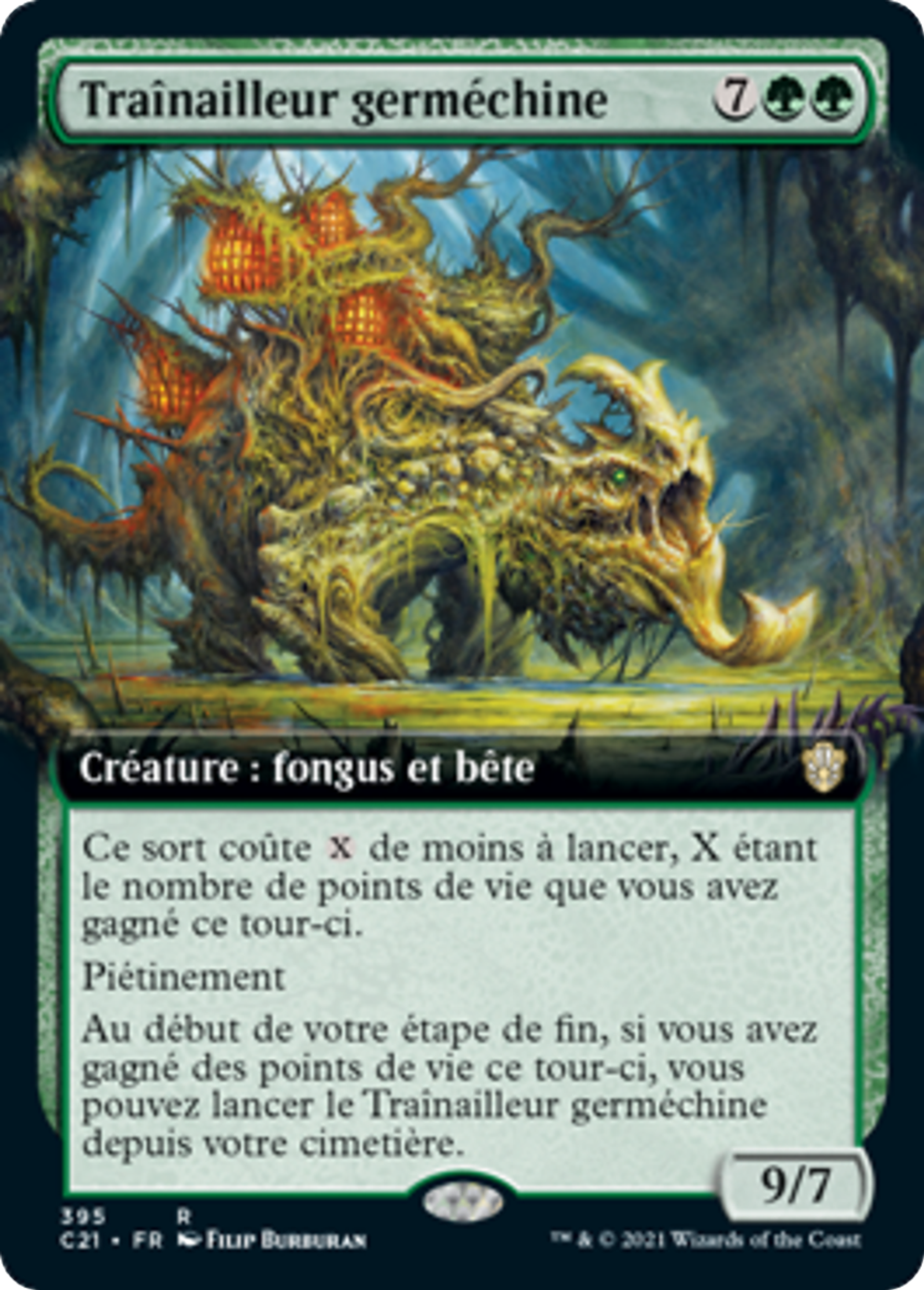 Traînailleur germéchine — Commander 2021 — Magic: The Gathering