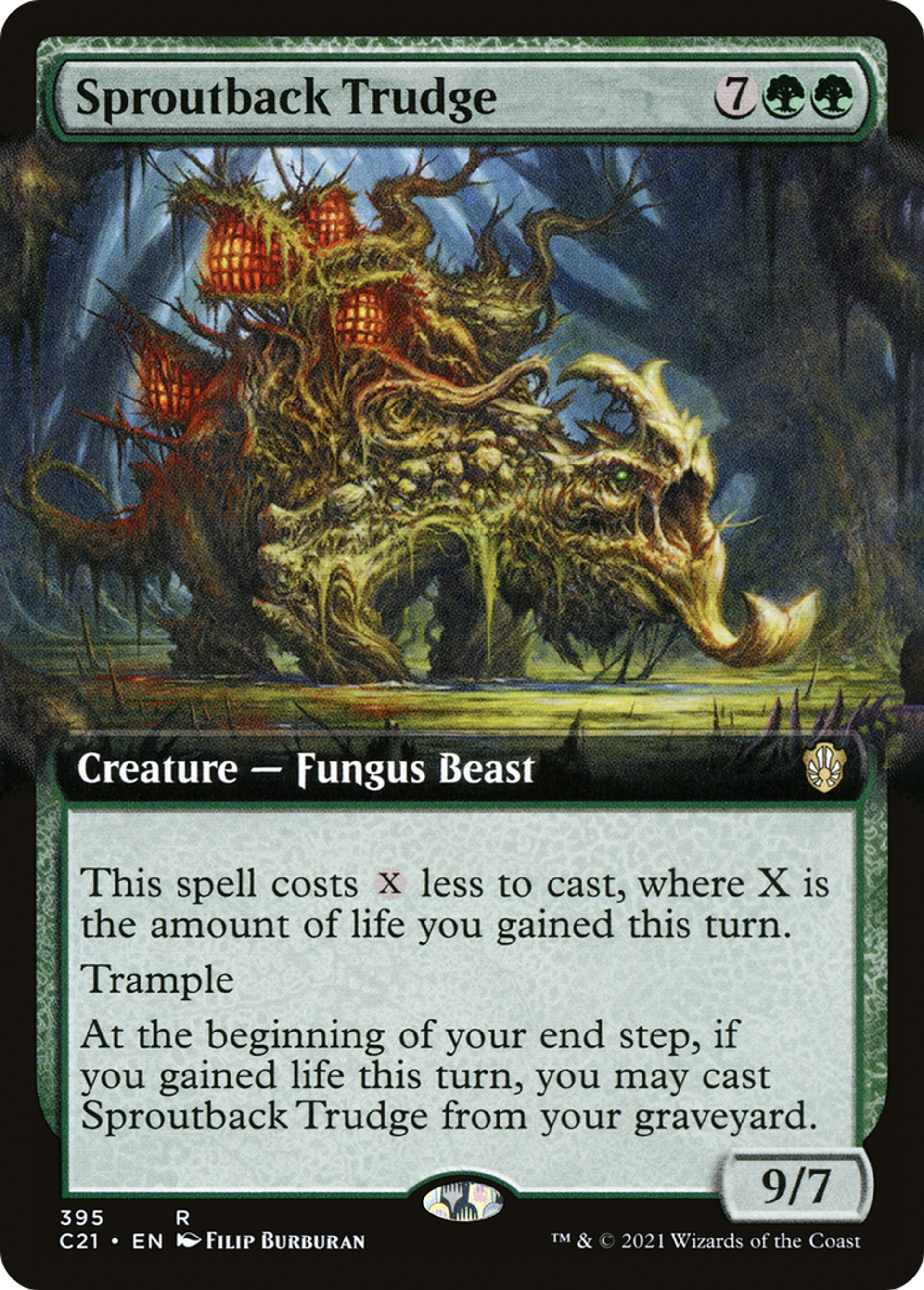 Sproutback Trudge — Commander 2021 — Magic: The Gathering