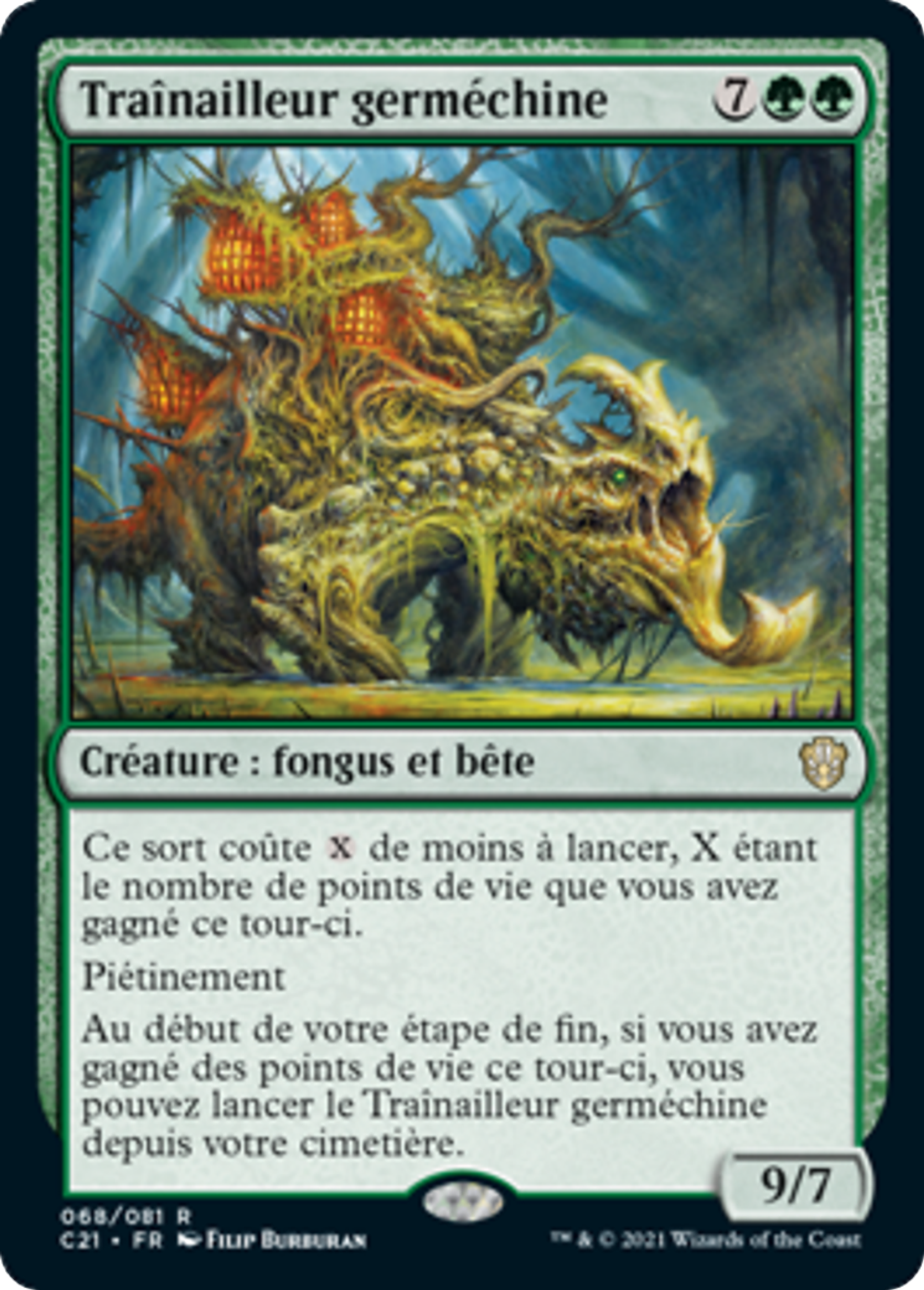 Traînailleur germéchine — Commander 2021 — Magic: The Gathering