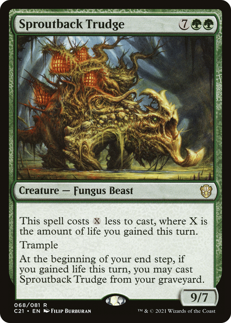 Sproutback Trudge — Commander 2021 — Magic: The Gathering