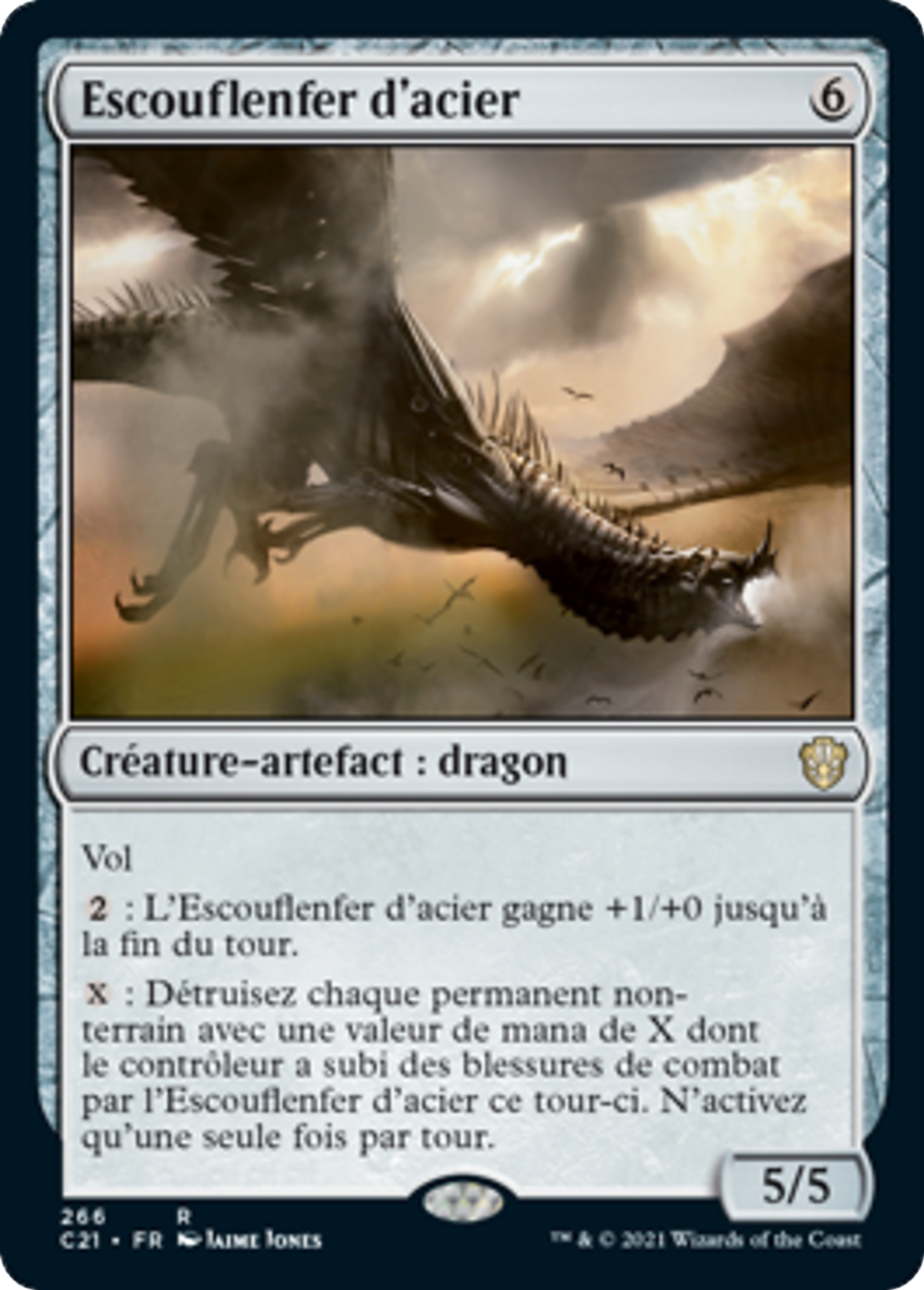 Escouflenfer d'acier — Commander 2021 — Magic: The Gathering