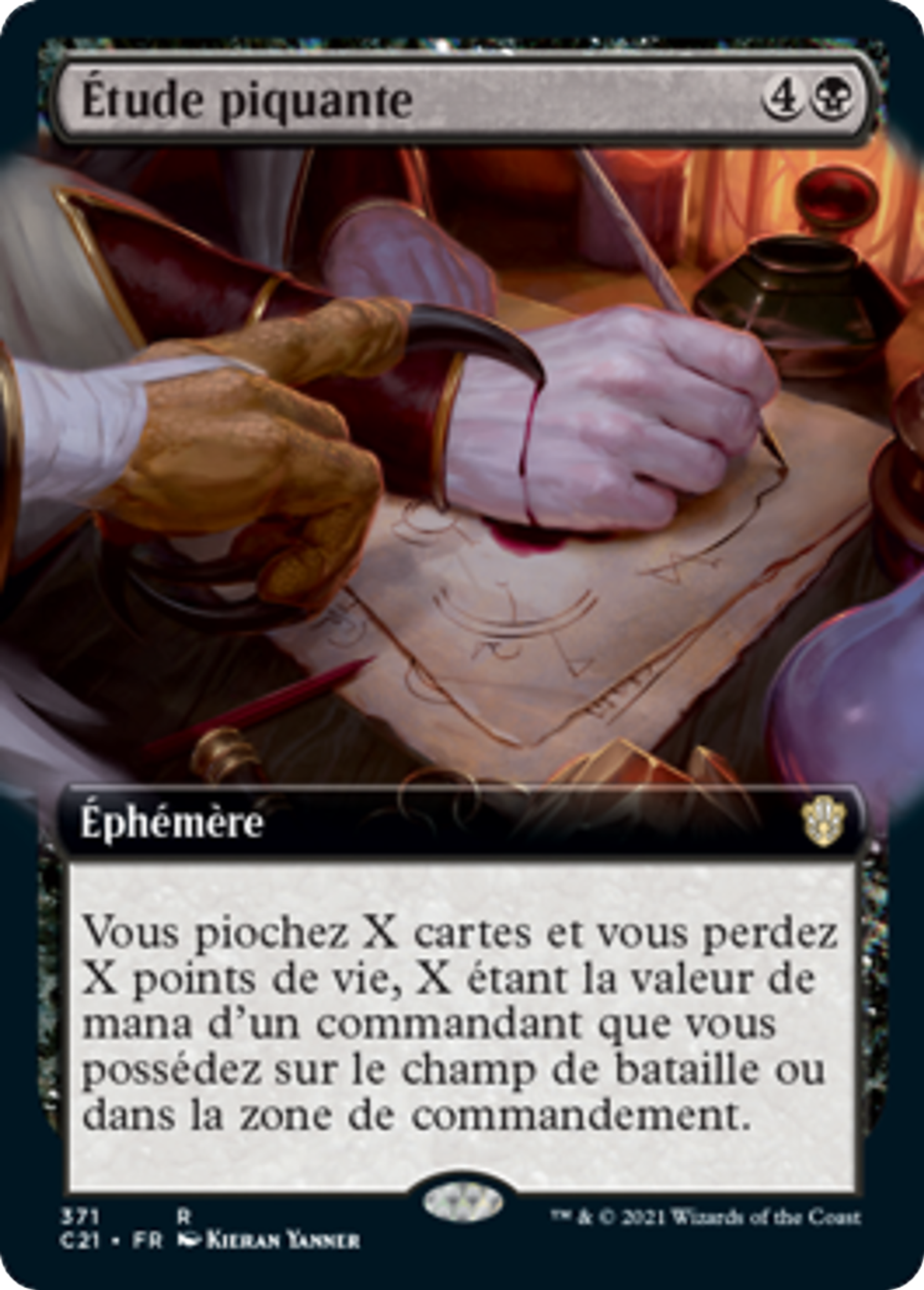 Étude piquante — Commander 2021 — Magic: The Gathering