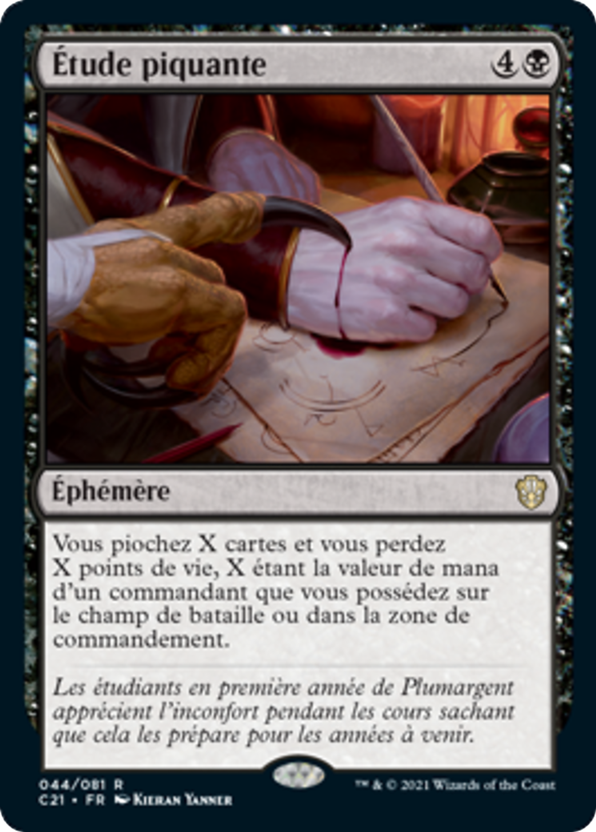 Étude piquante — Commander 2021 — Magic: The Gathering