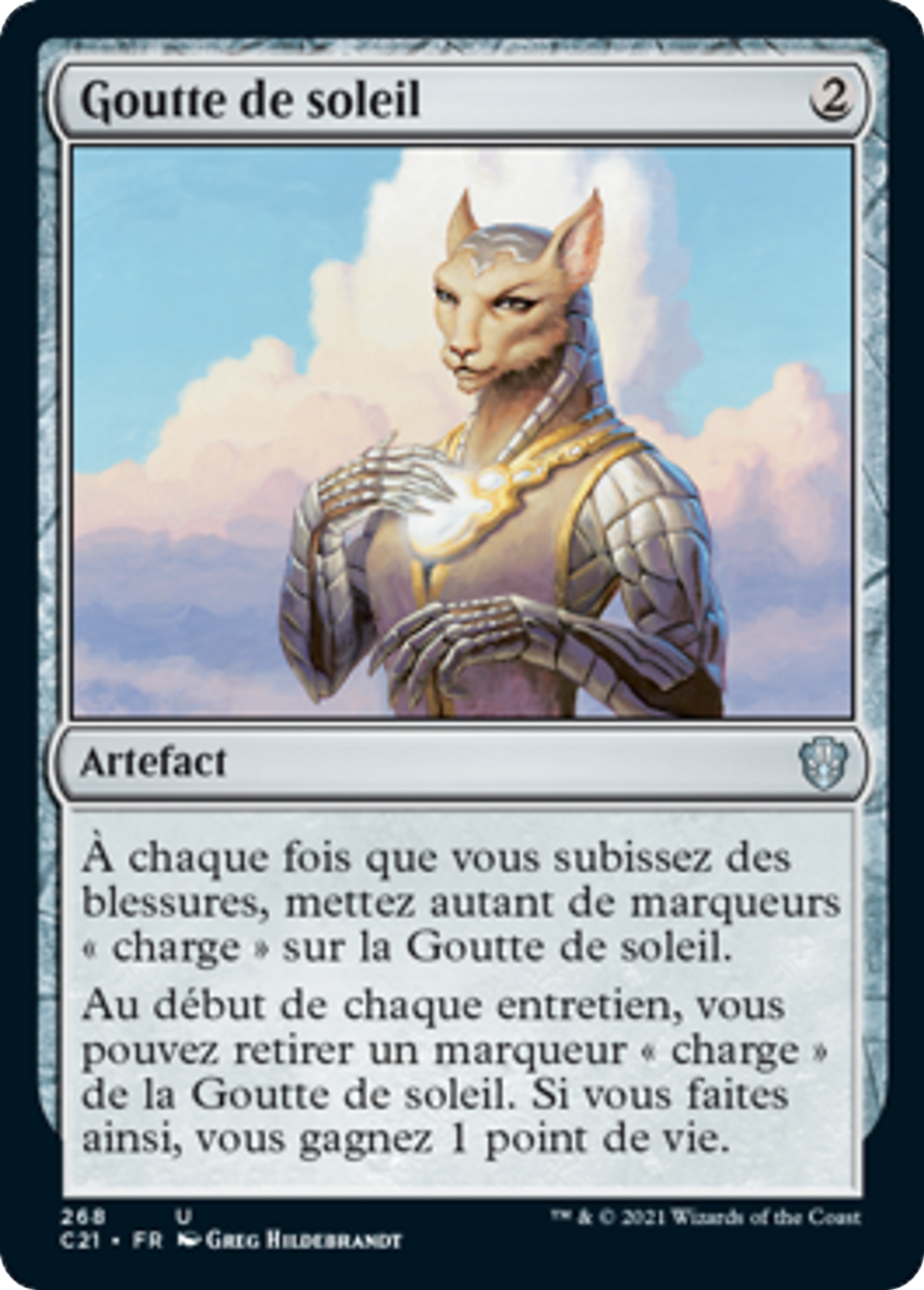 Goutte de soleil — Commander 2021 — Magic: The Gathering