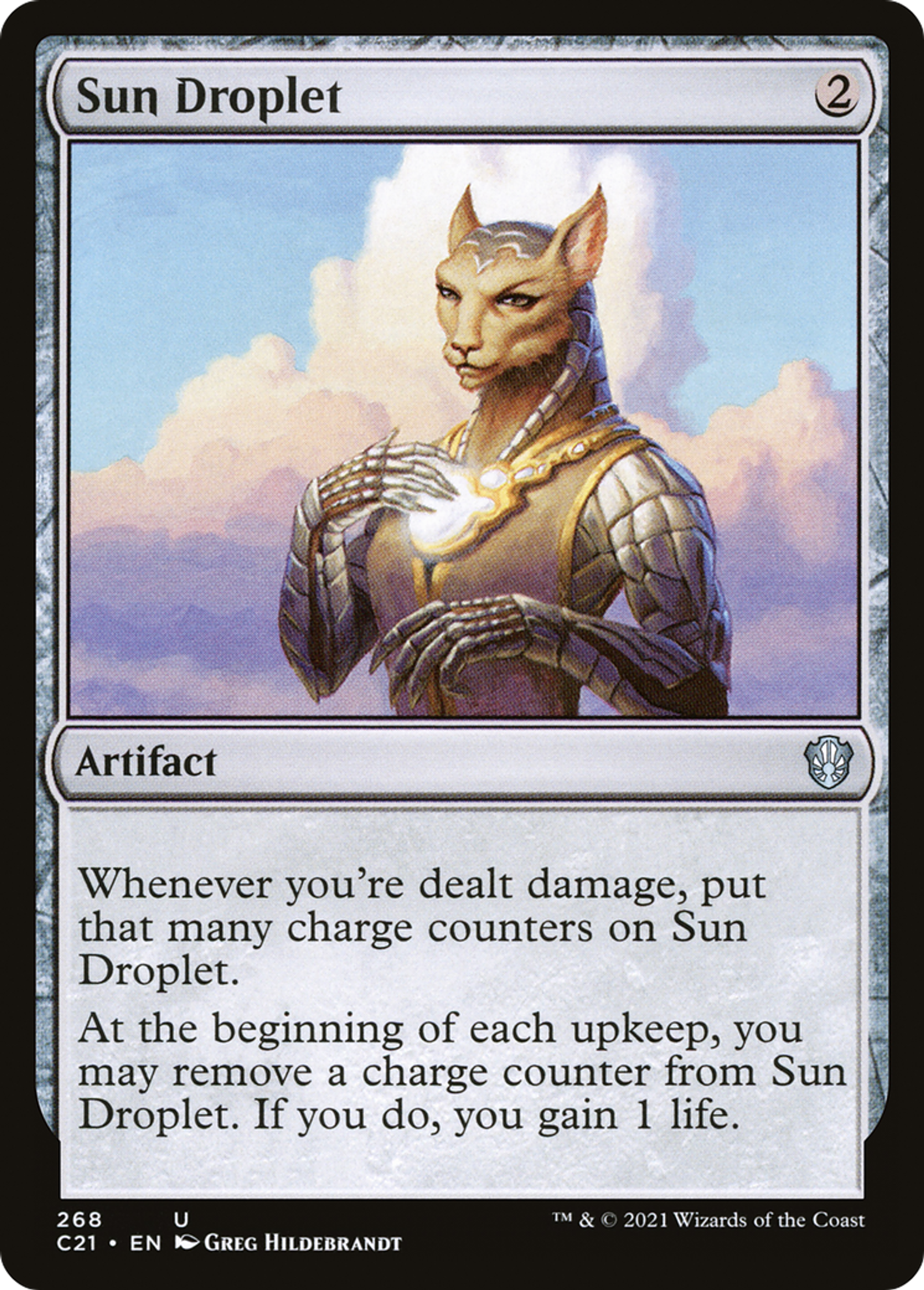 Sun Droplet — Commander 2021 — Magic: The Gathering