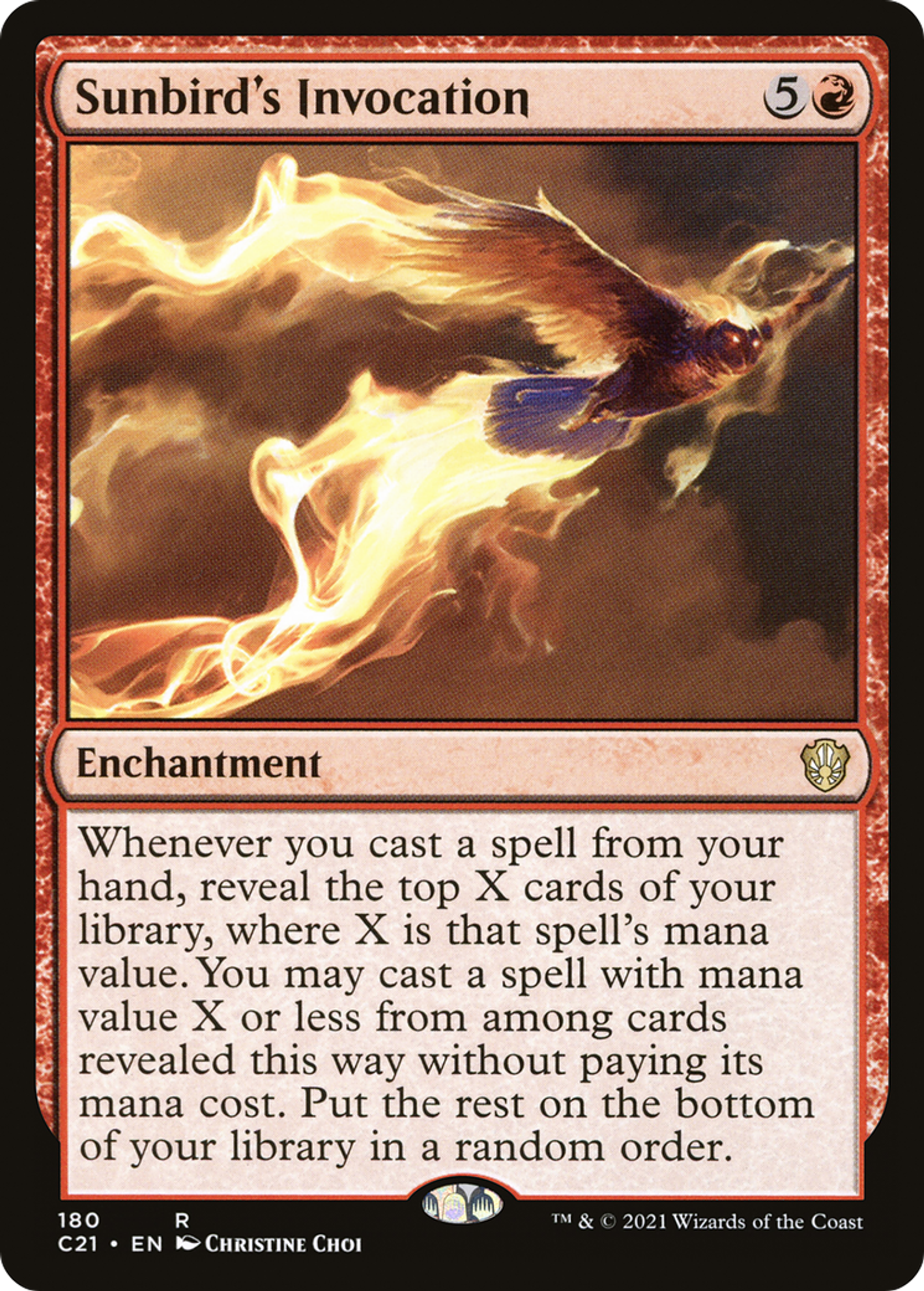 Sunbird's Invocation — Commander 2021 — Magic: The Gathering