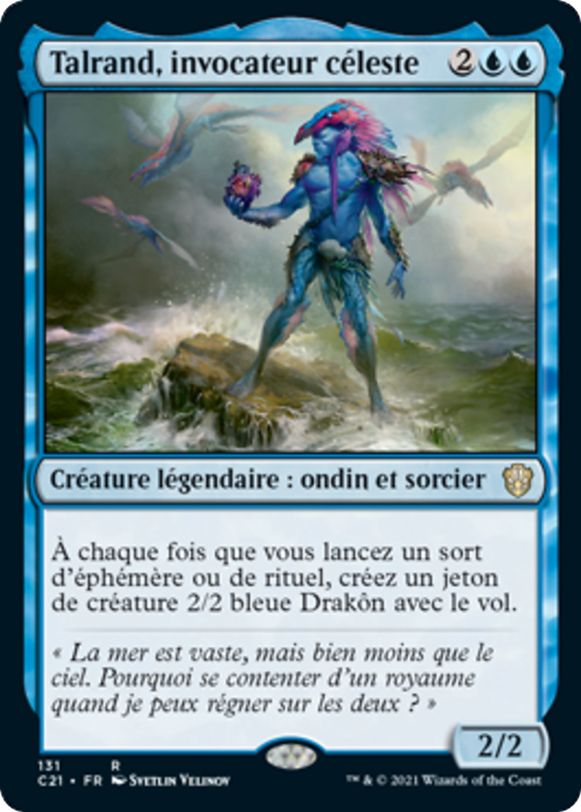 Talrand, invocateur céleste — Commander 2021 — Magic: The Gathering