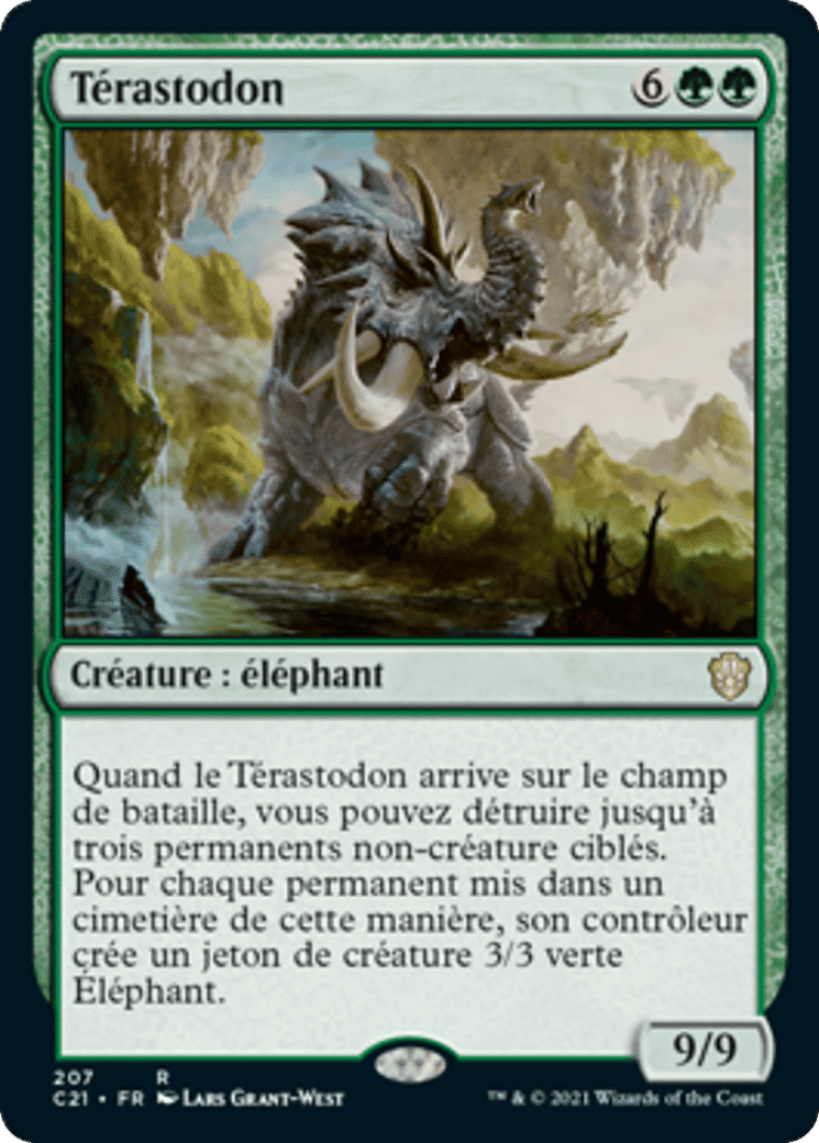 Térastodon — Commander 2021 — Magic: The Gathering