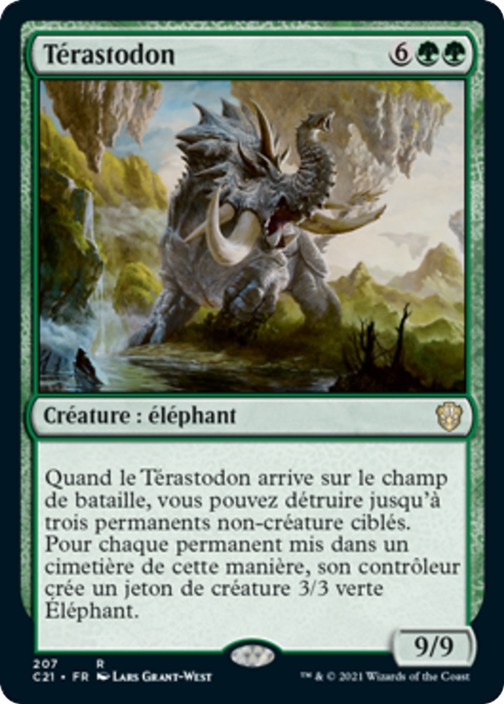 Térastodon — Commander 2021 — Magic: The Gathering
