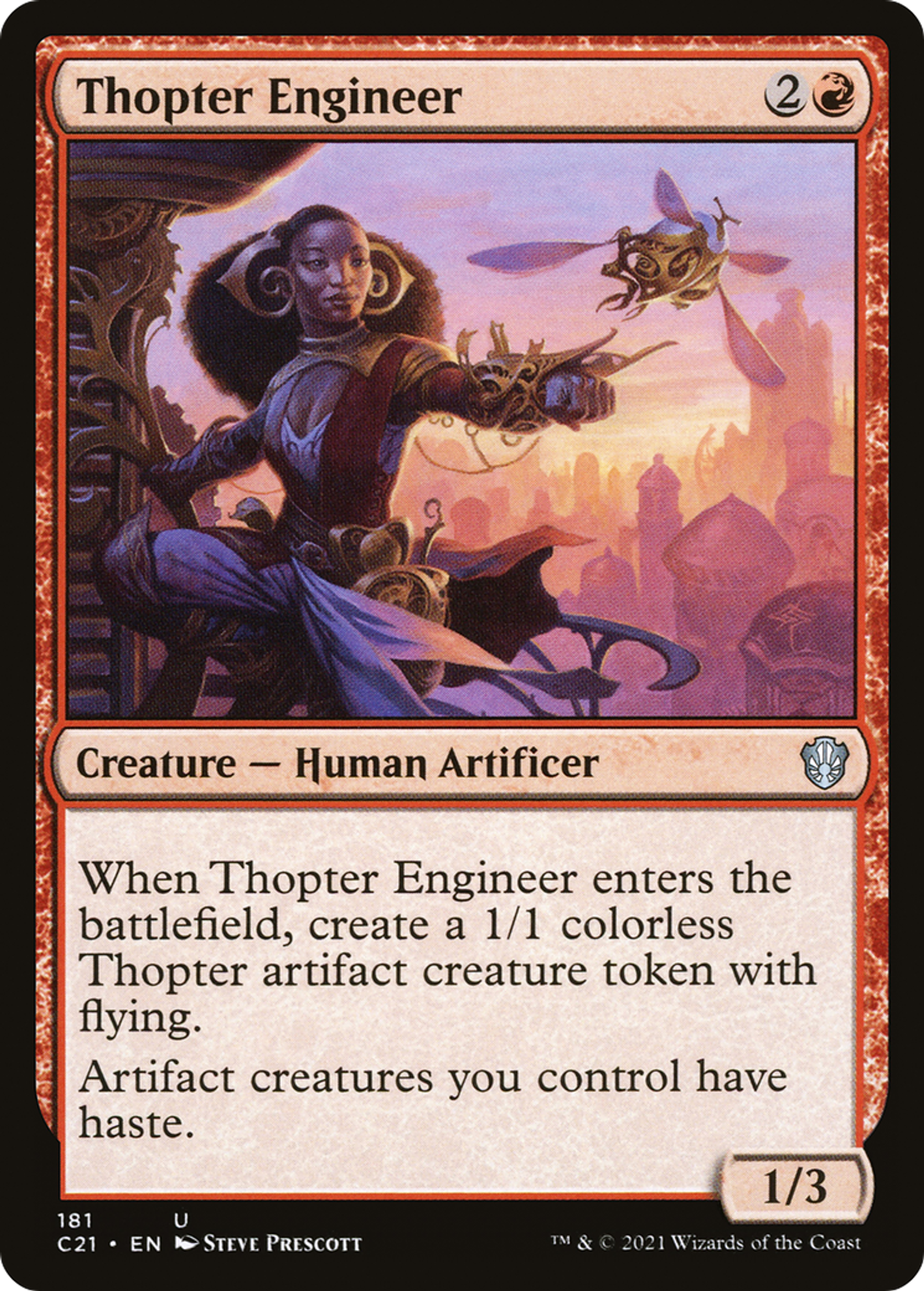 Thopter Engineer — Commander 2021 — Magic: The Gathering
