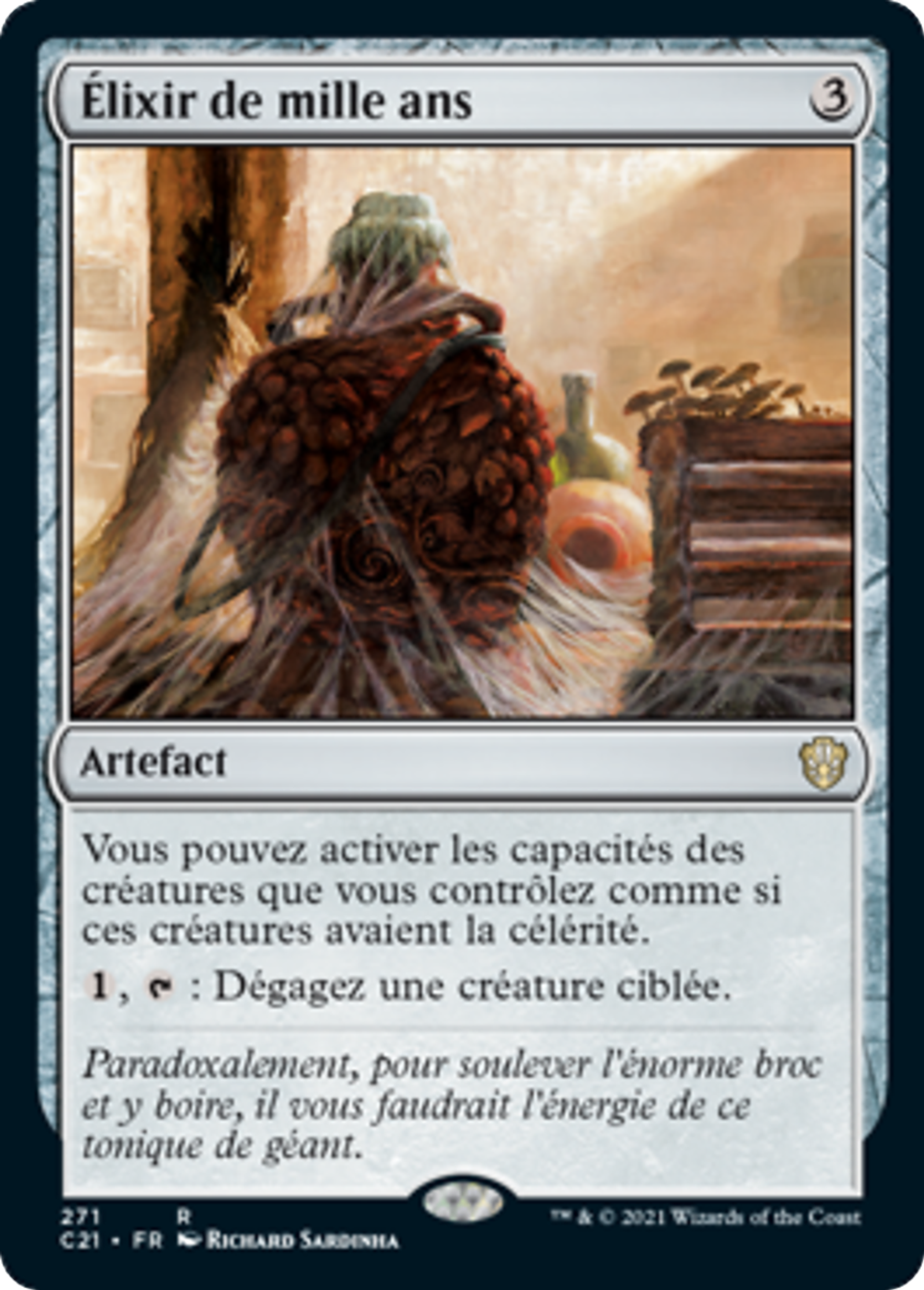 Élixir de mille ans — Commander 2021 — Magic: The Gathering
