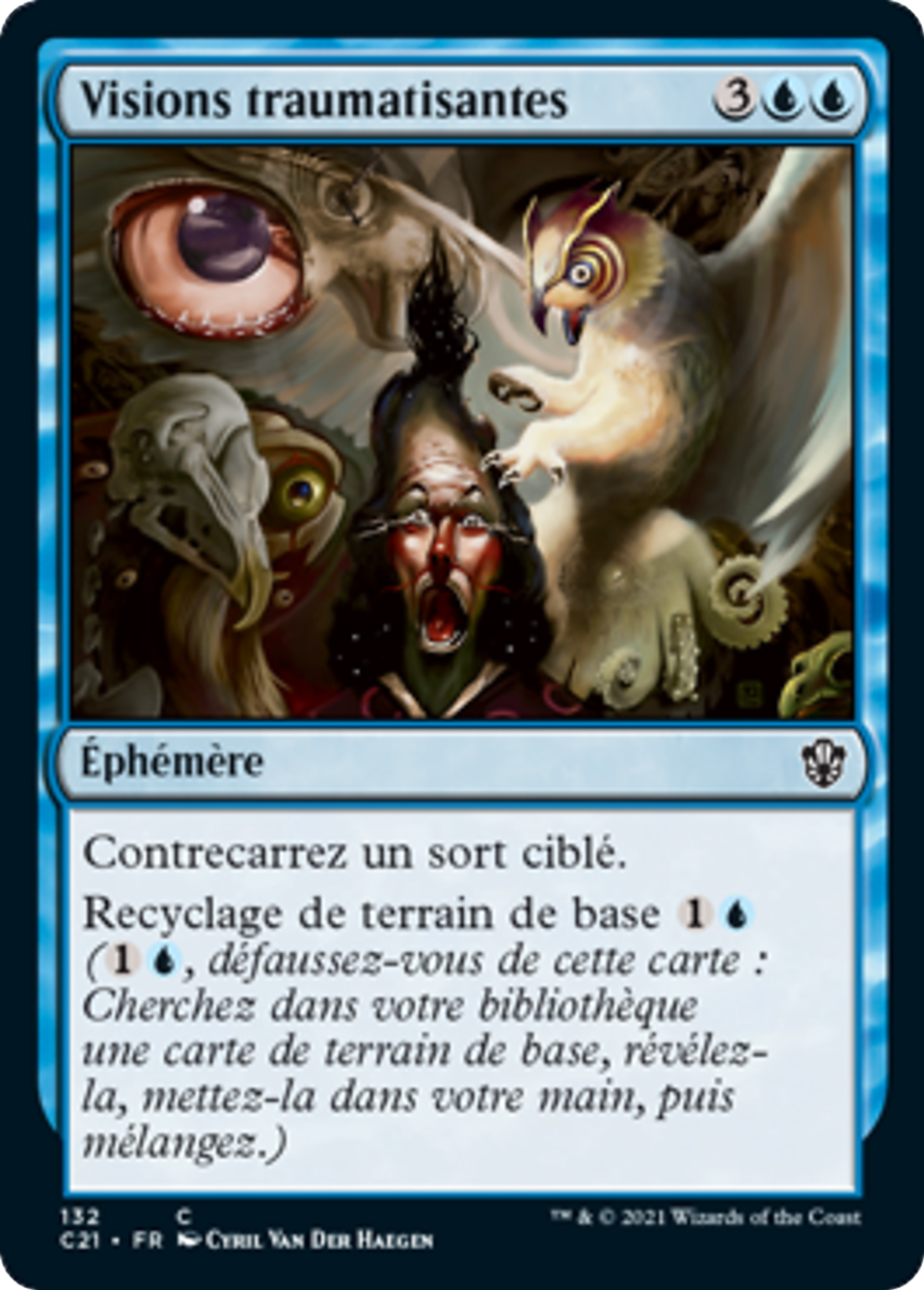 Visions traumatisantes — Commander 2021 — Magic: The Gathering