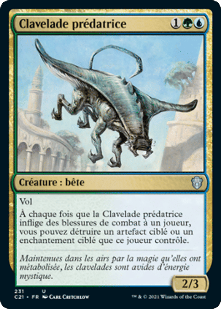 Clavelade prédatrice — Commander 2021 — Magic: The Gathering