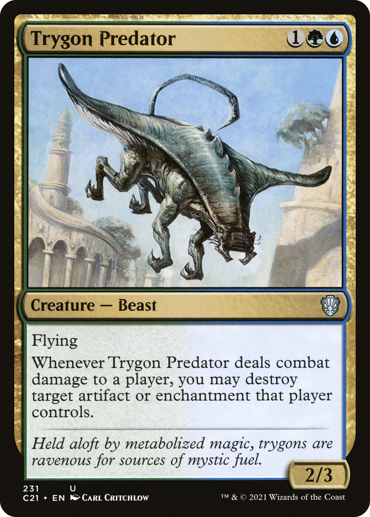 Trygon Predator — Commander 2021 — Magic: The Gathering