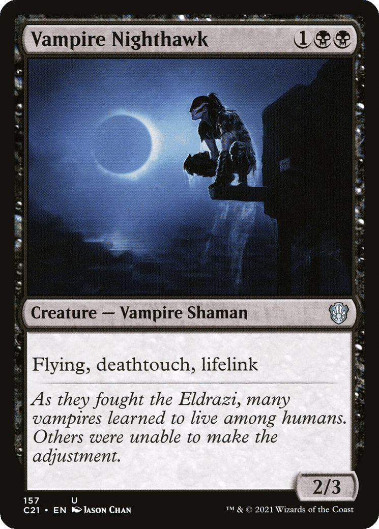 Vampire Nighthawk — Commander 2021 — Magic: The Gathering