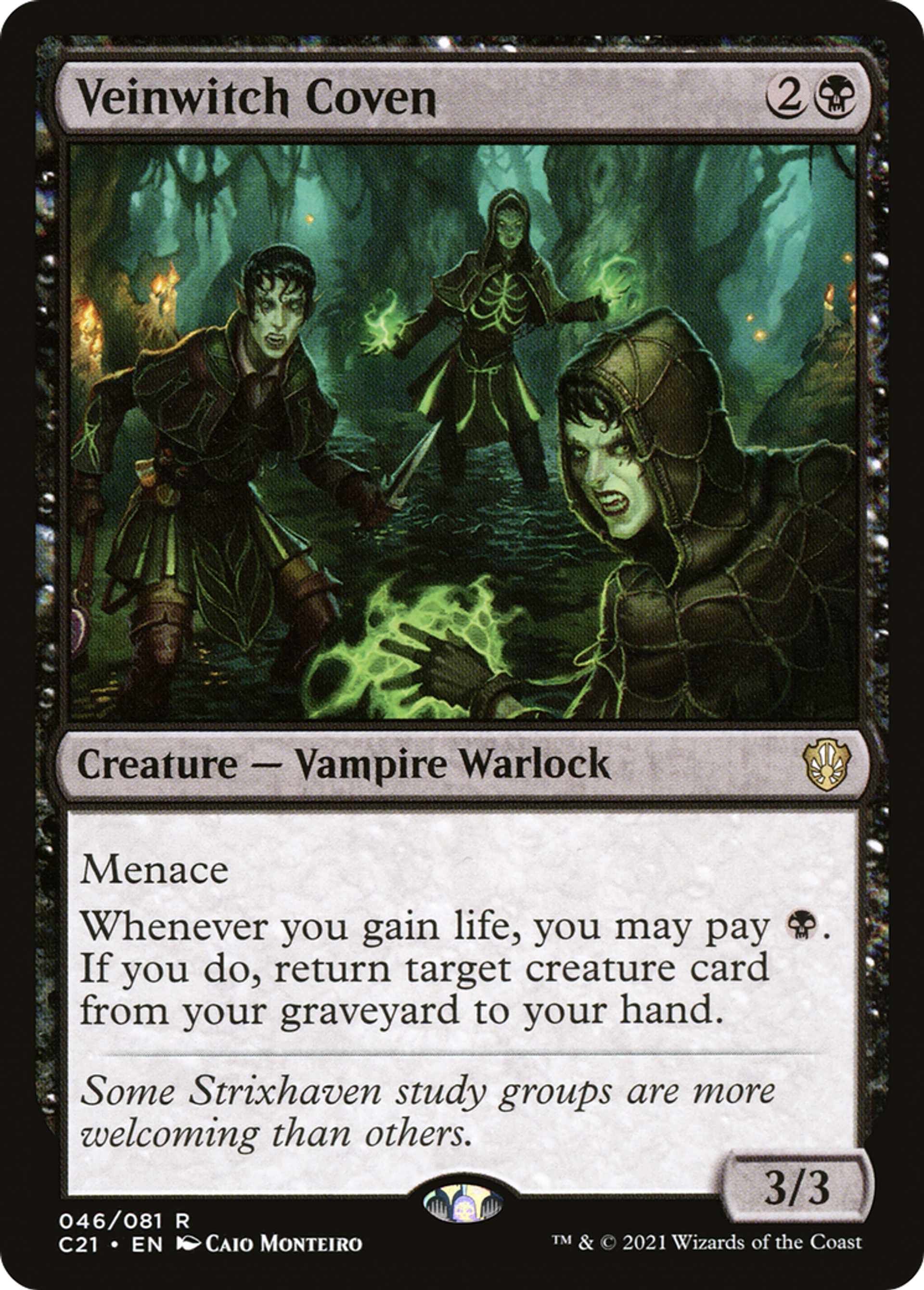Veinwitch Coven — Commander 2021 — Magic: The Gathering