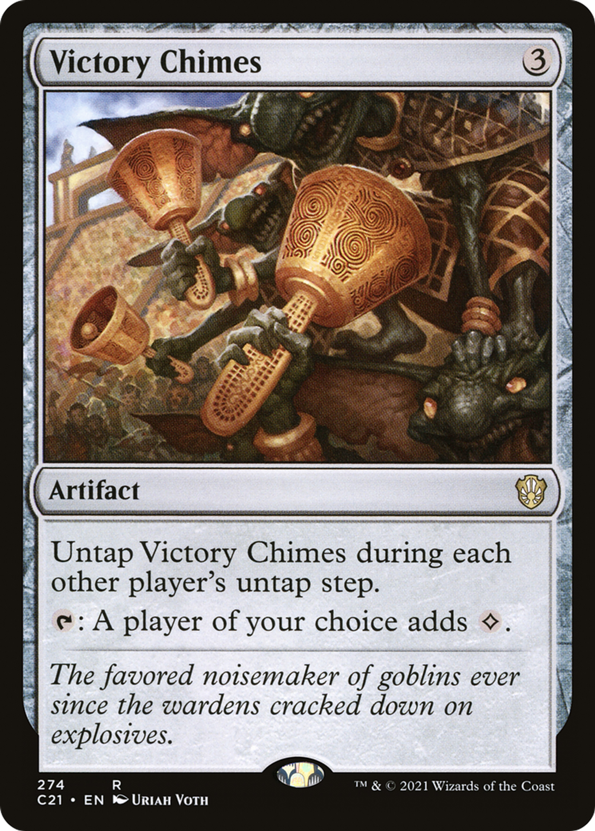 Victory Chimes — Commander 2021 — Magic: The Gathering