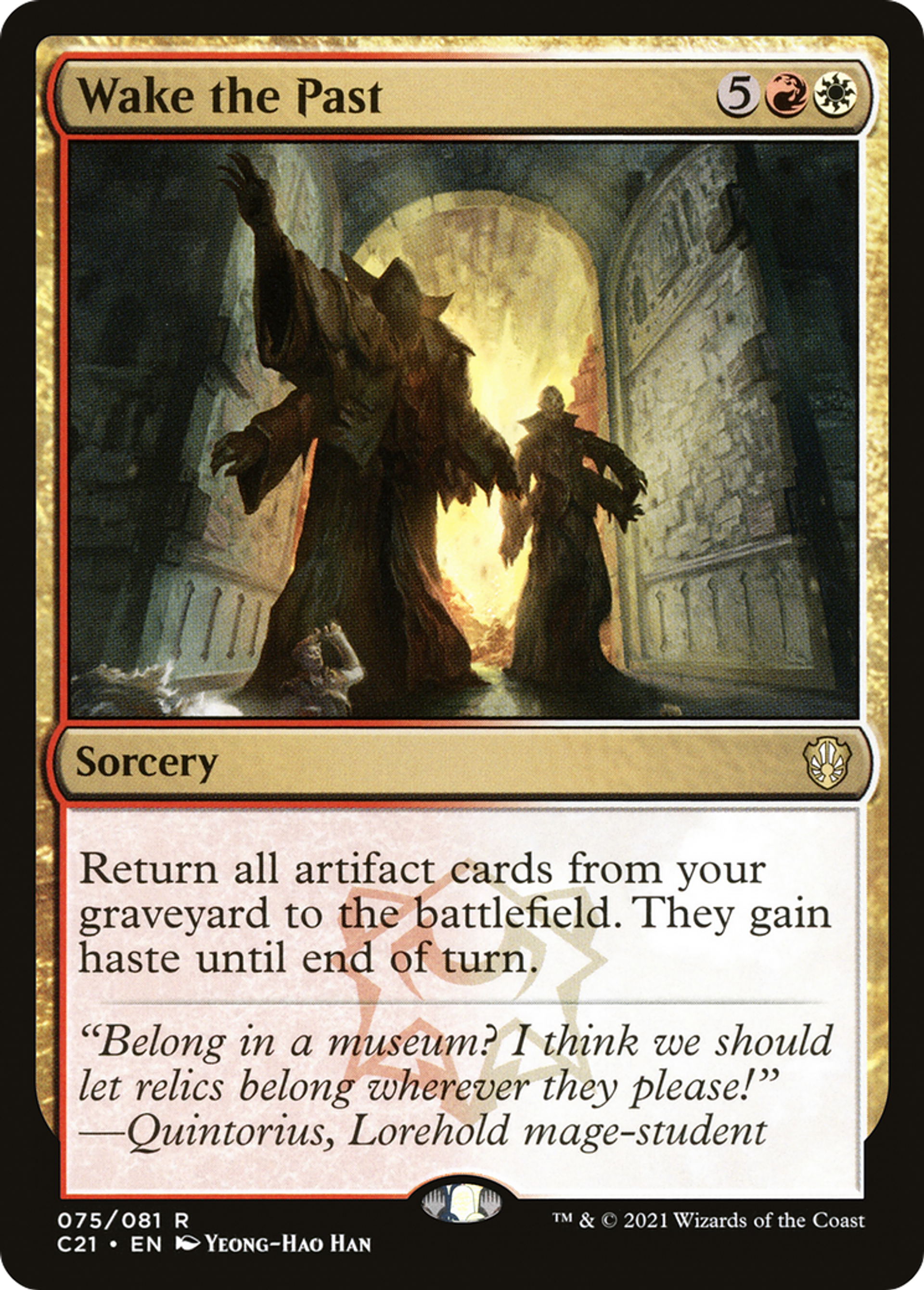 Wake the Past — Commander 2021 — Magic: The Gathering