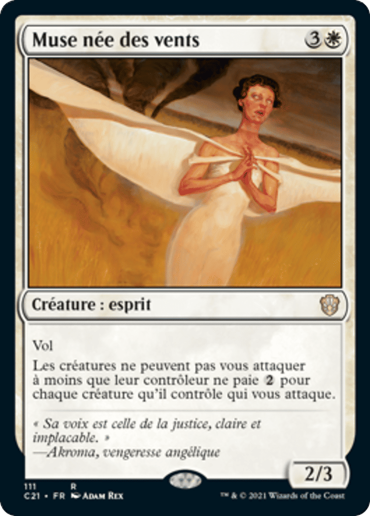 Muse née des vents — Commander 2021 — Magic: The Gathering