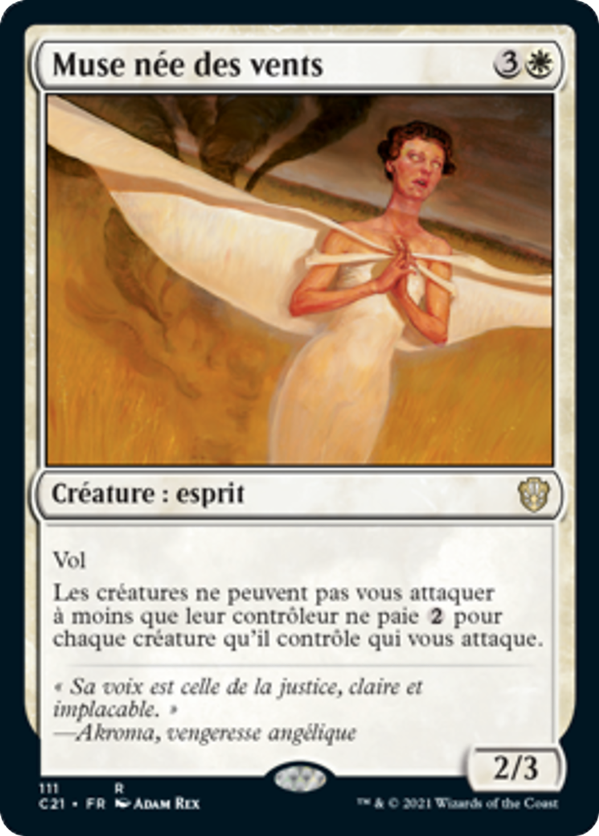 Muse née des vents — Commander 2021 — Magic: The Gathering