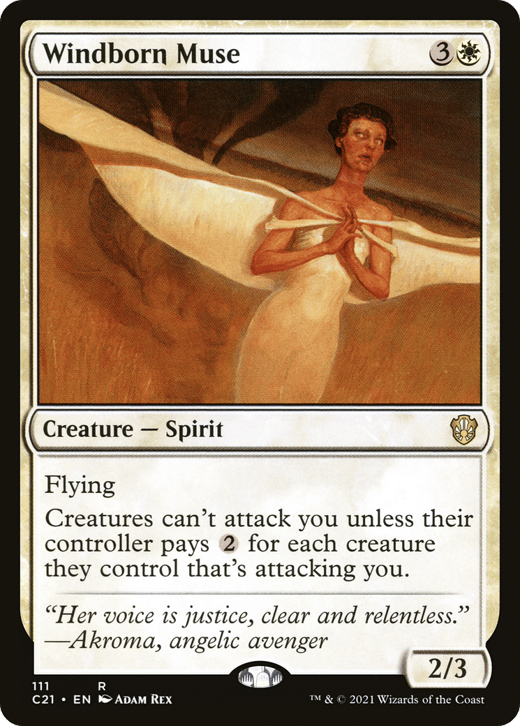 Windborn Muse — Commander 2021 — Magic: The Gathering
