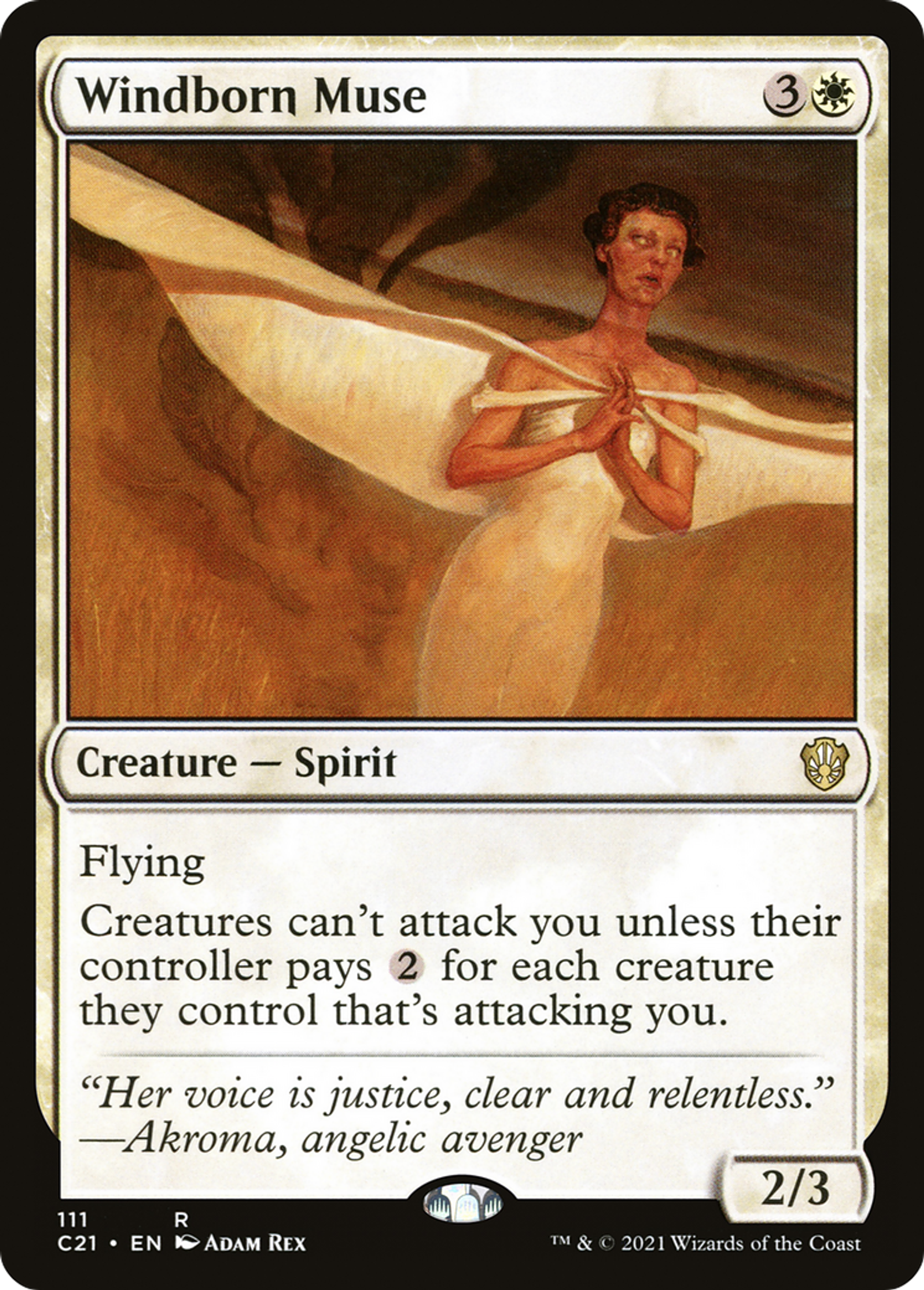 Windborn Muse — Commander 2021 — Magic: The Gathering