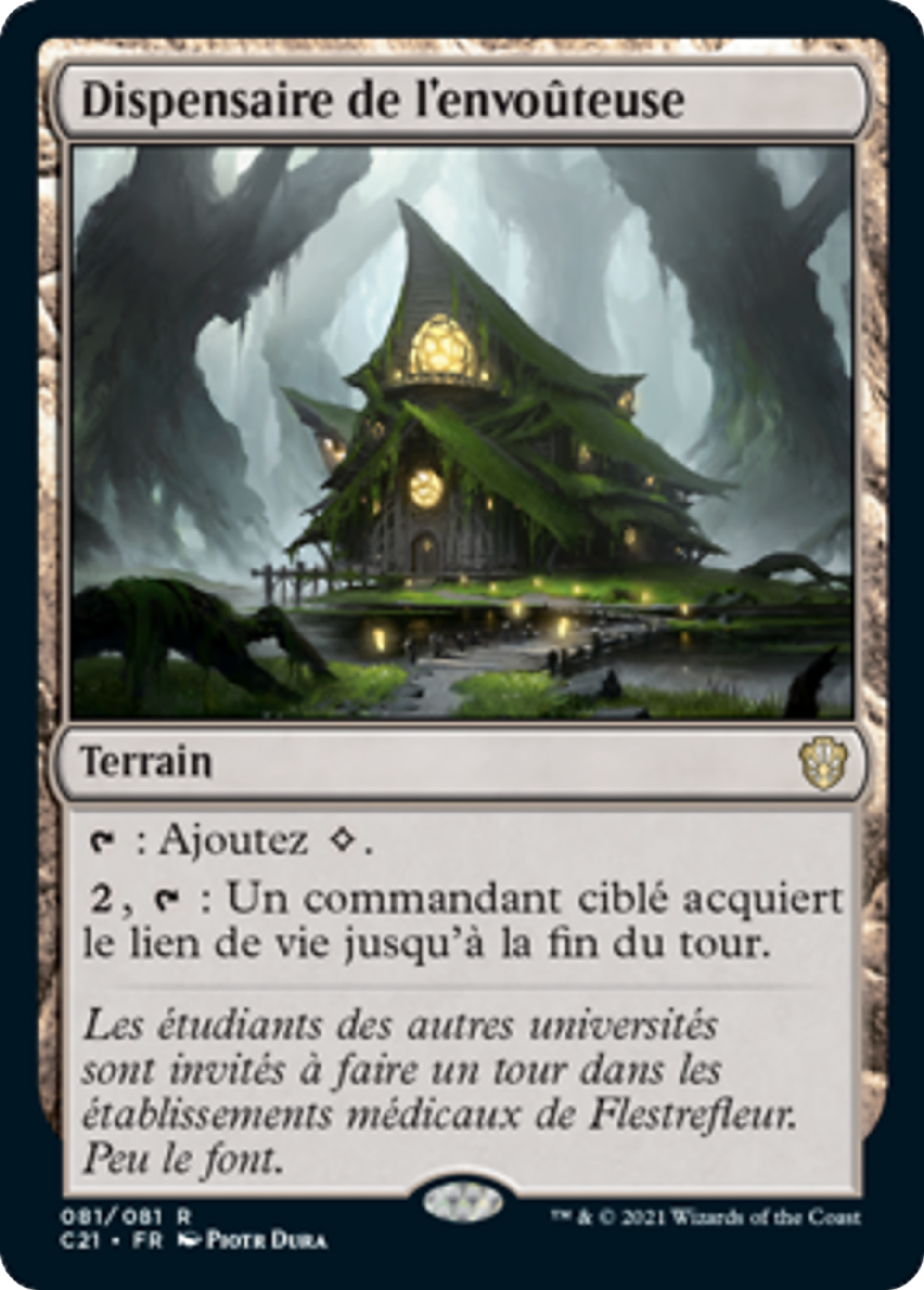 Dispensaire de l'envoûteuse — Commander 2021 — Magic: The Gathering