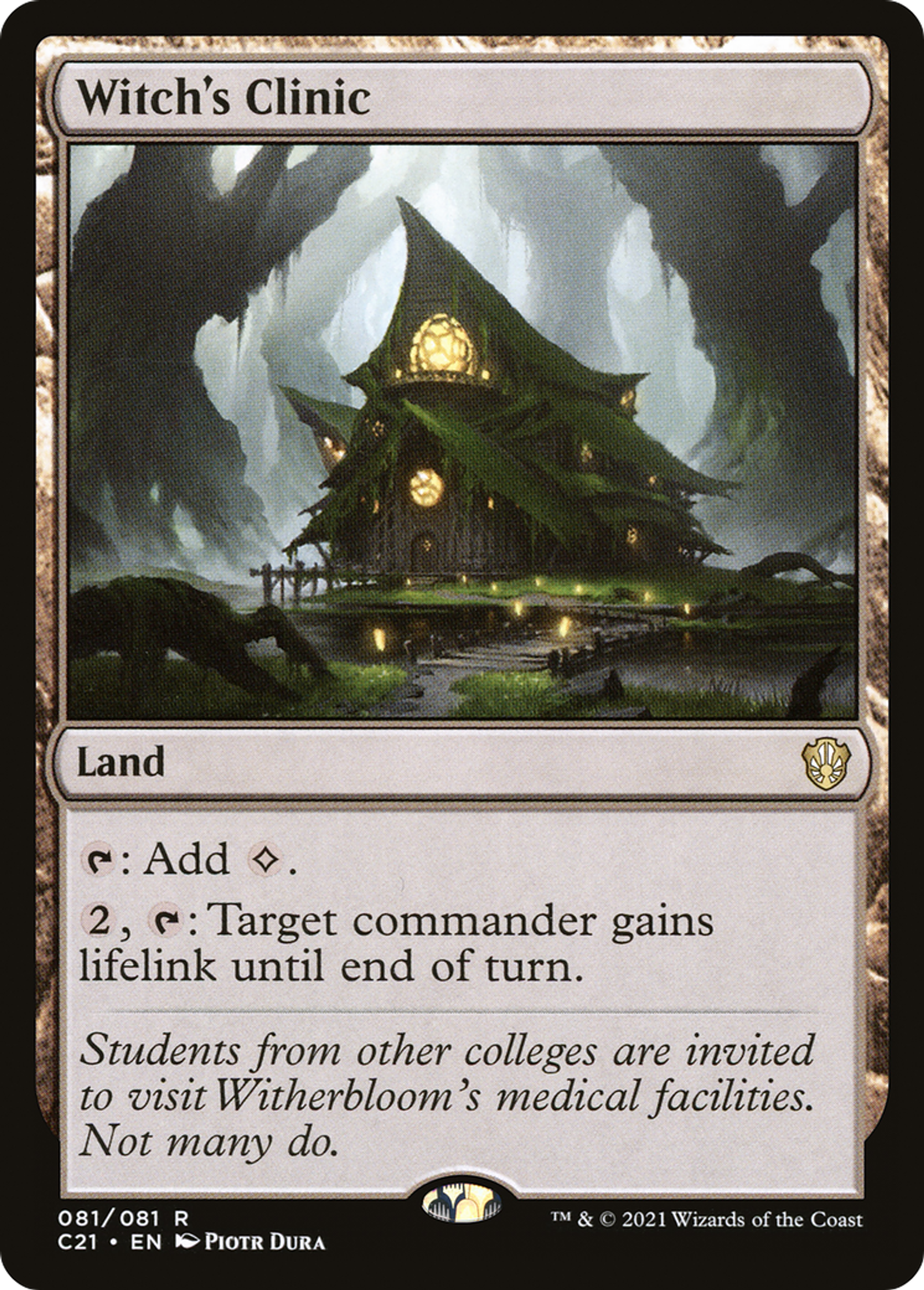 Witch's Clinic — Commander 2021 — Magic: The Gathering