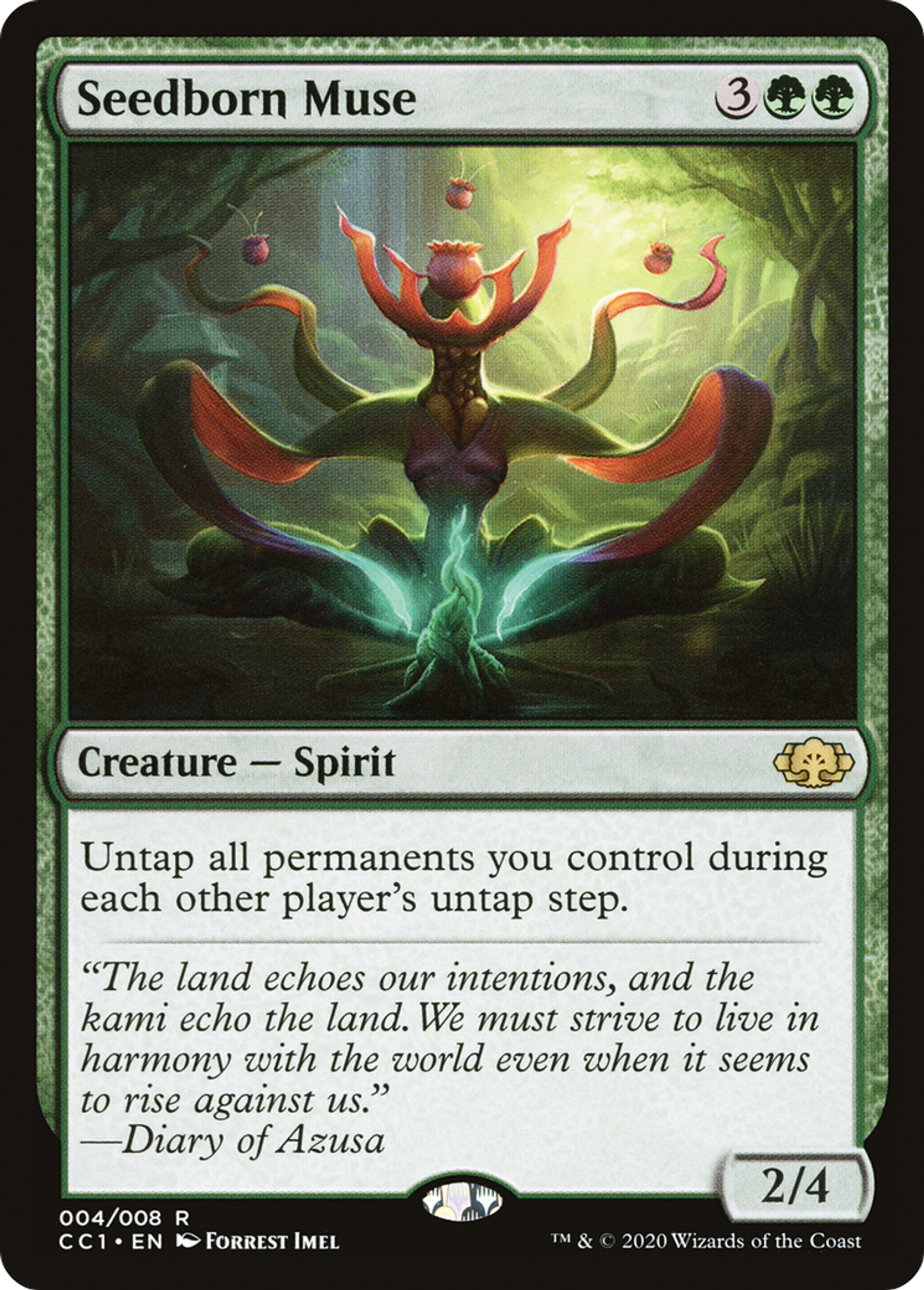 Seedborn Muse — Commander Collection: Green — Magic: The Gathering