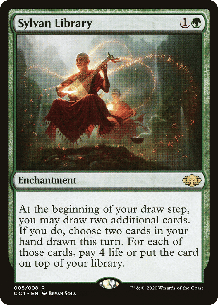 Sylvan Library — Commander Collection: Green — Magic: The Gathering