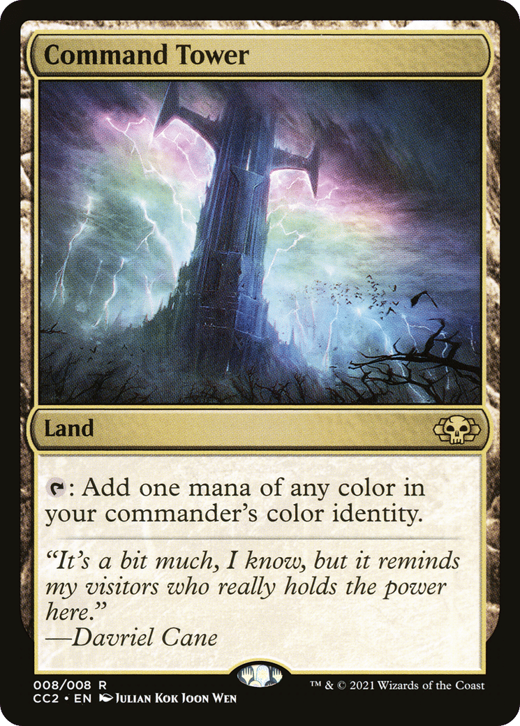 Command Tower — Commander Collection: Black — Magic: The Gathering
