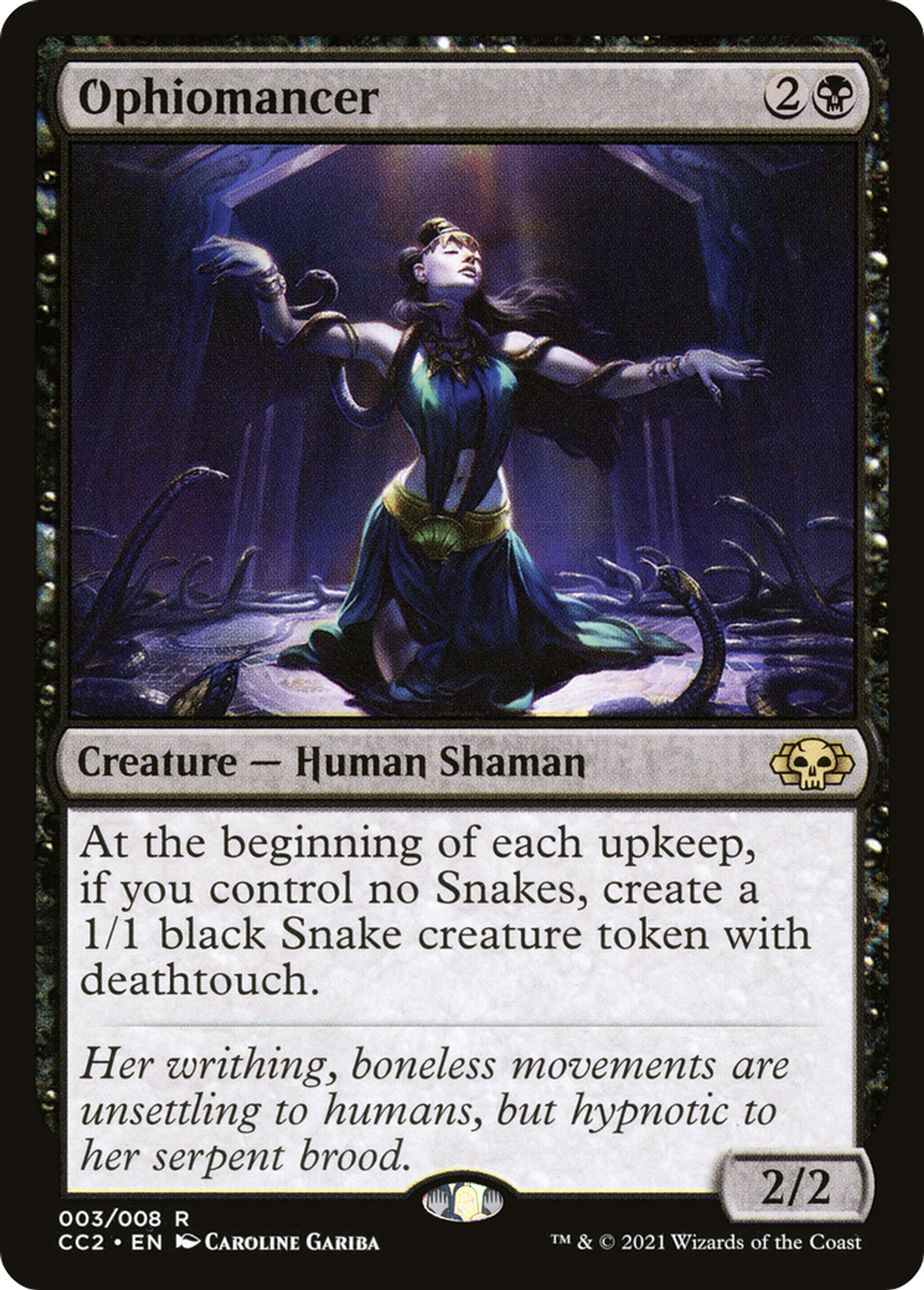 Ophiomancer — Commander Collection: Black — Magic: The Gathering