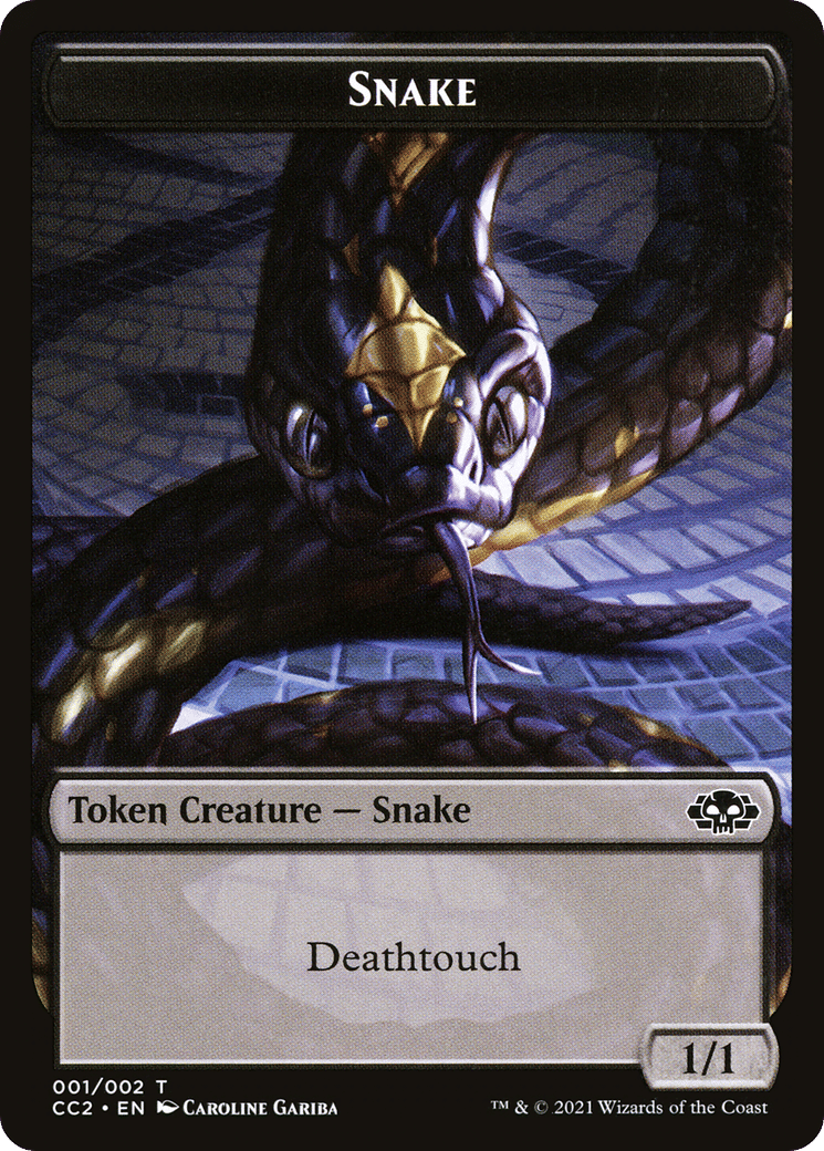 Snake // Zombie — Commander Collection: Black — Magic: The Gathering