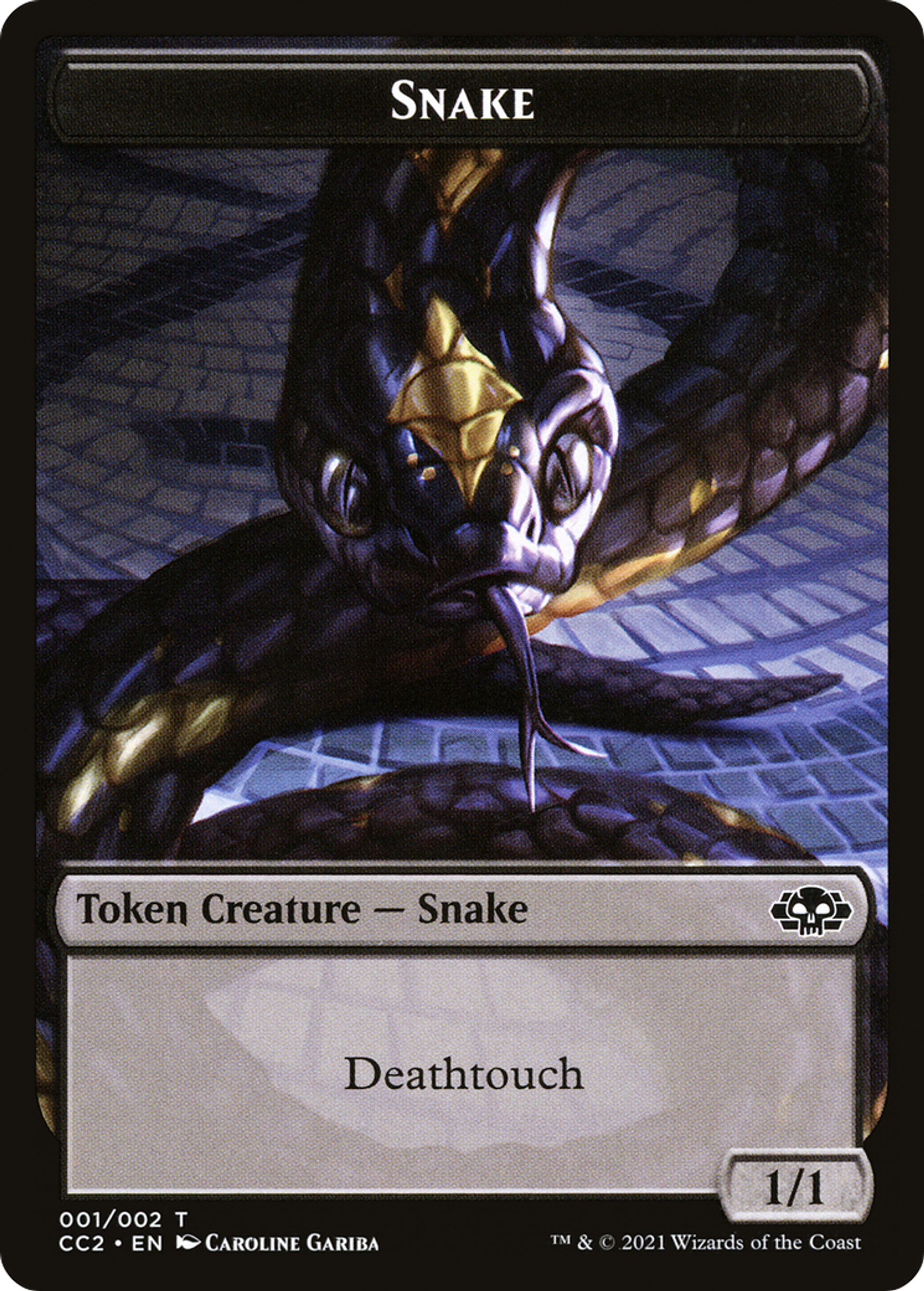 Snake // Zombie — Commander Collection: Black — Magic: The Gathering