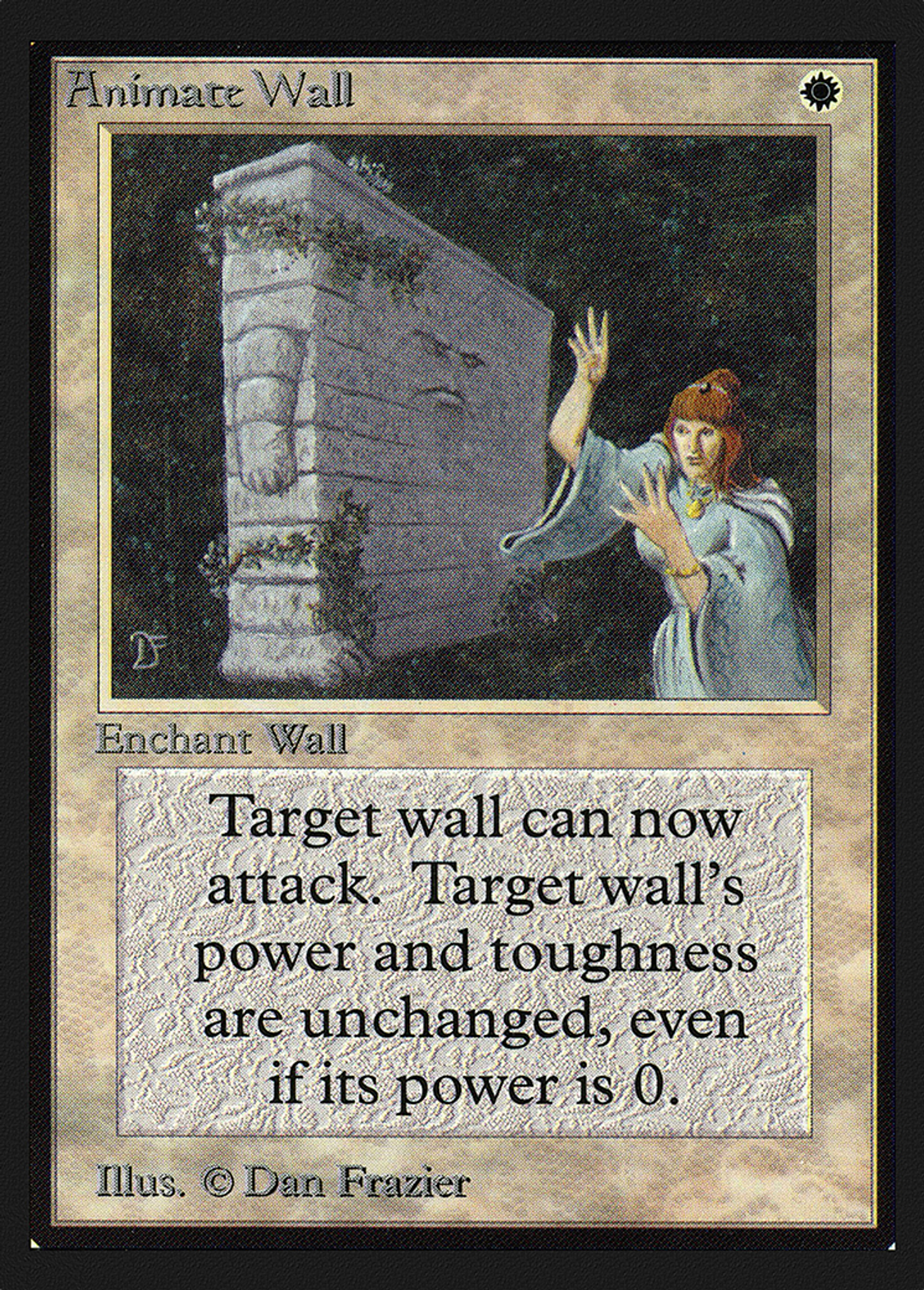 Animate Wall — Collectors' Edition — Magic: The Gathering