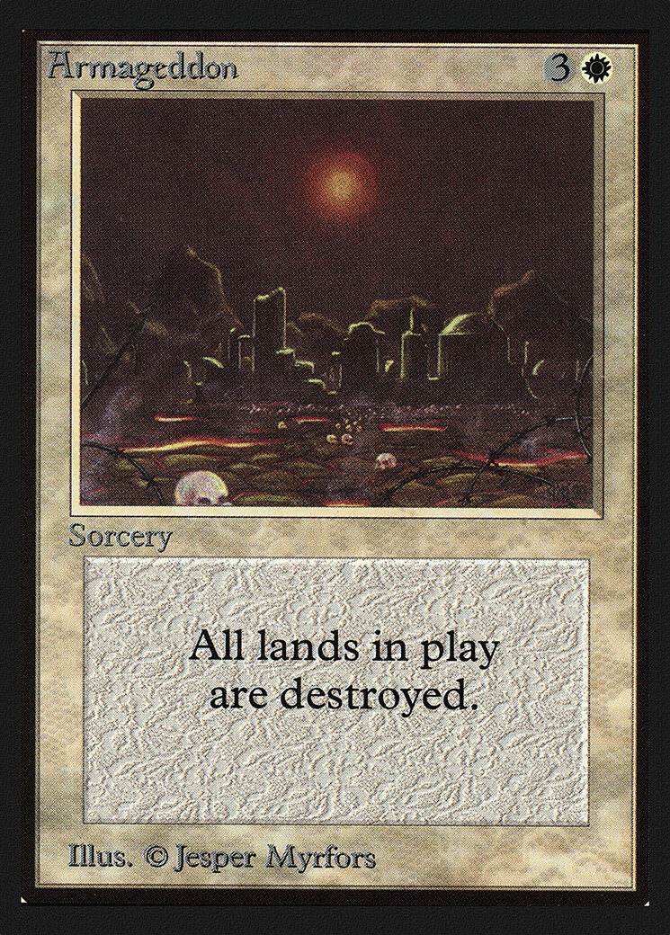 Armageddon — Collectors' Edition — Magic: The Gathering