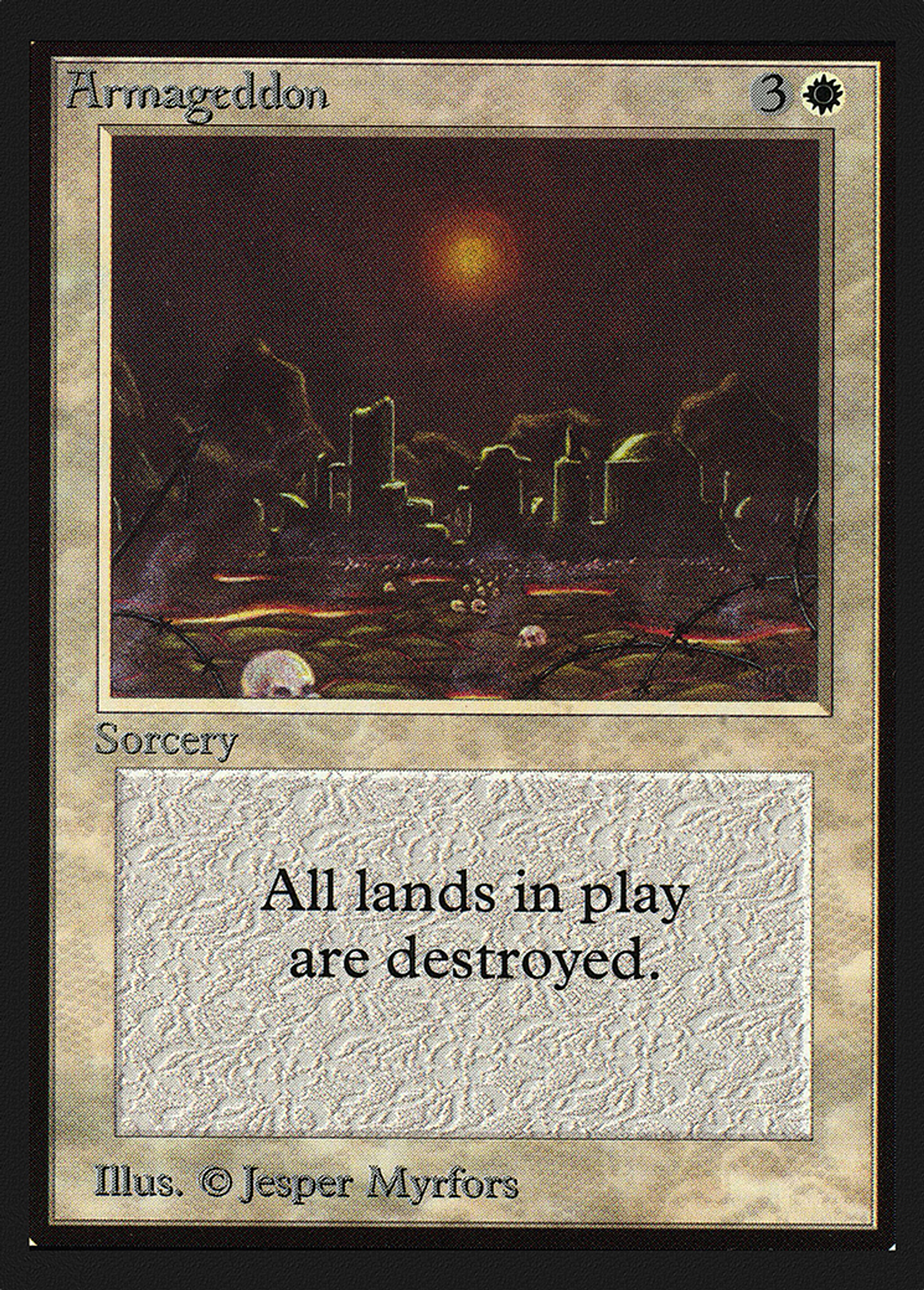 Armageddon — Collectors' Edition — Magic: The Gathering
