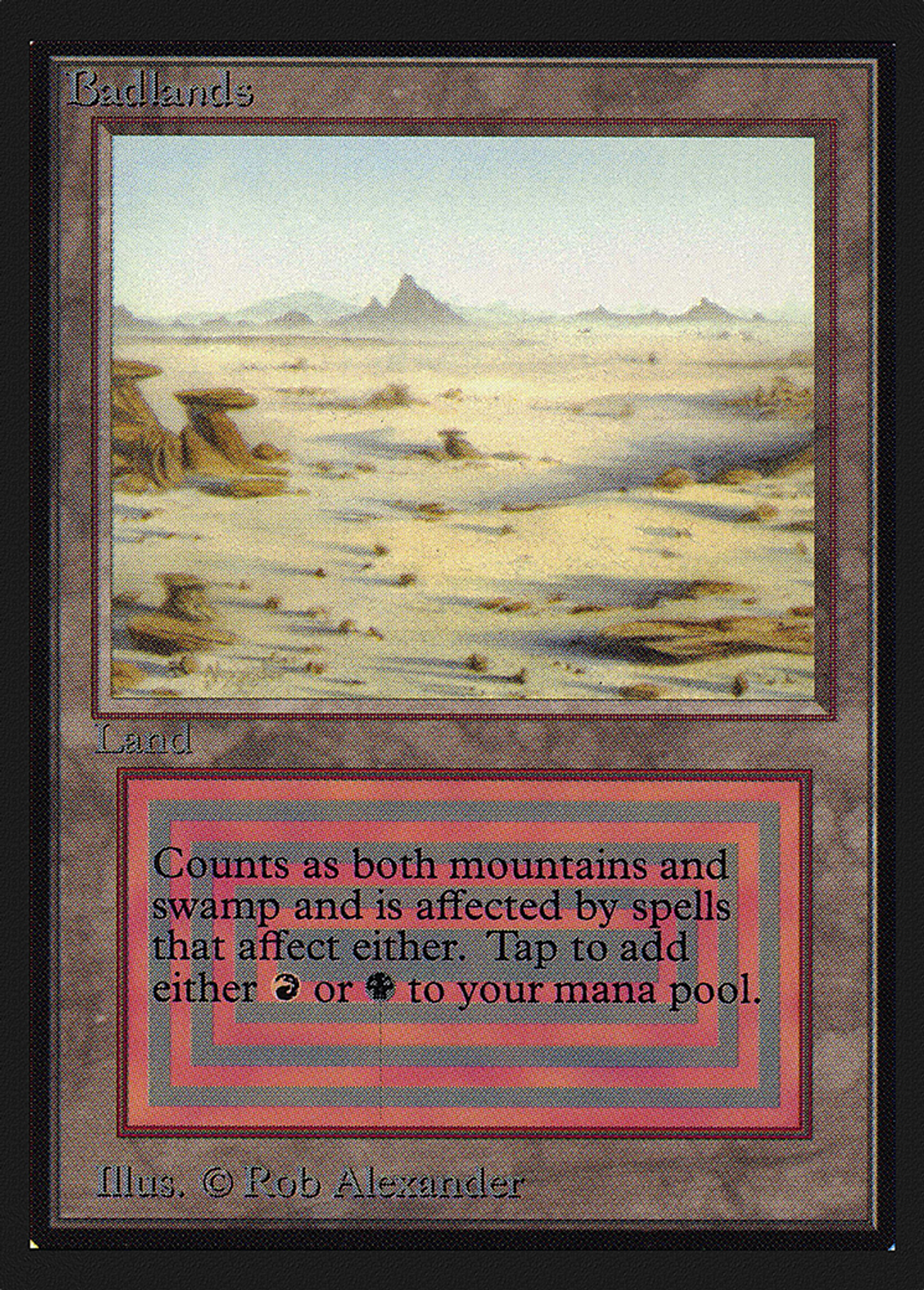 Badlands — Collectors' Edition — Magic: The Gathering