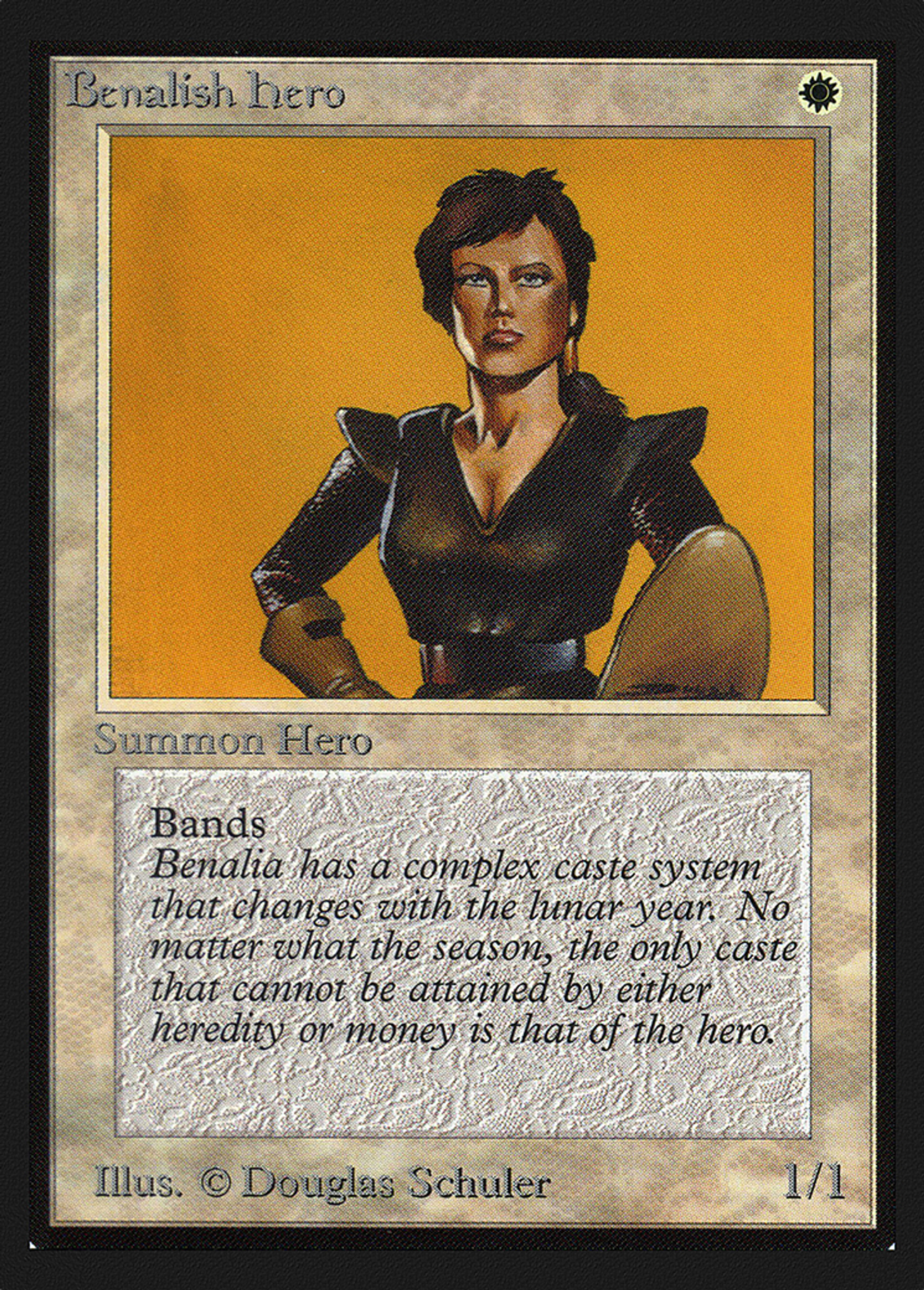 Benalish Hero — Collectors' Edition — Magic: The Gathering