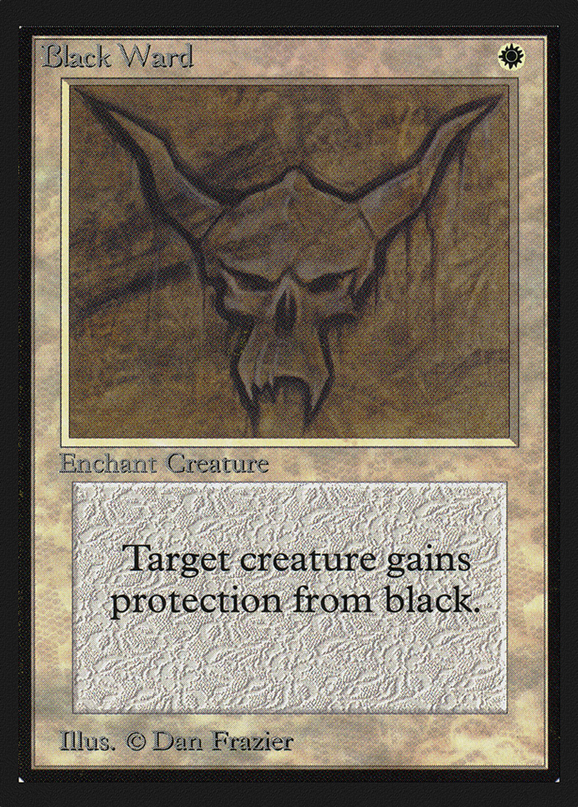 Black Ward — Collectors' Edition — Magic: The Gathering