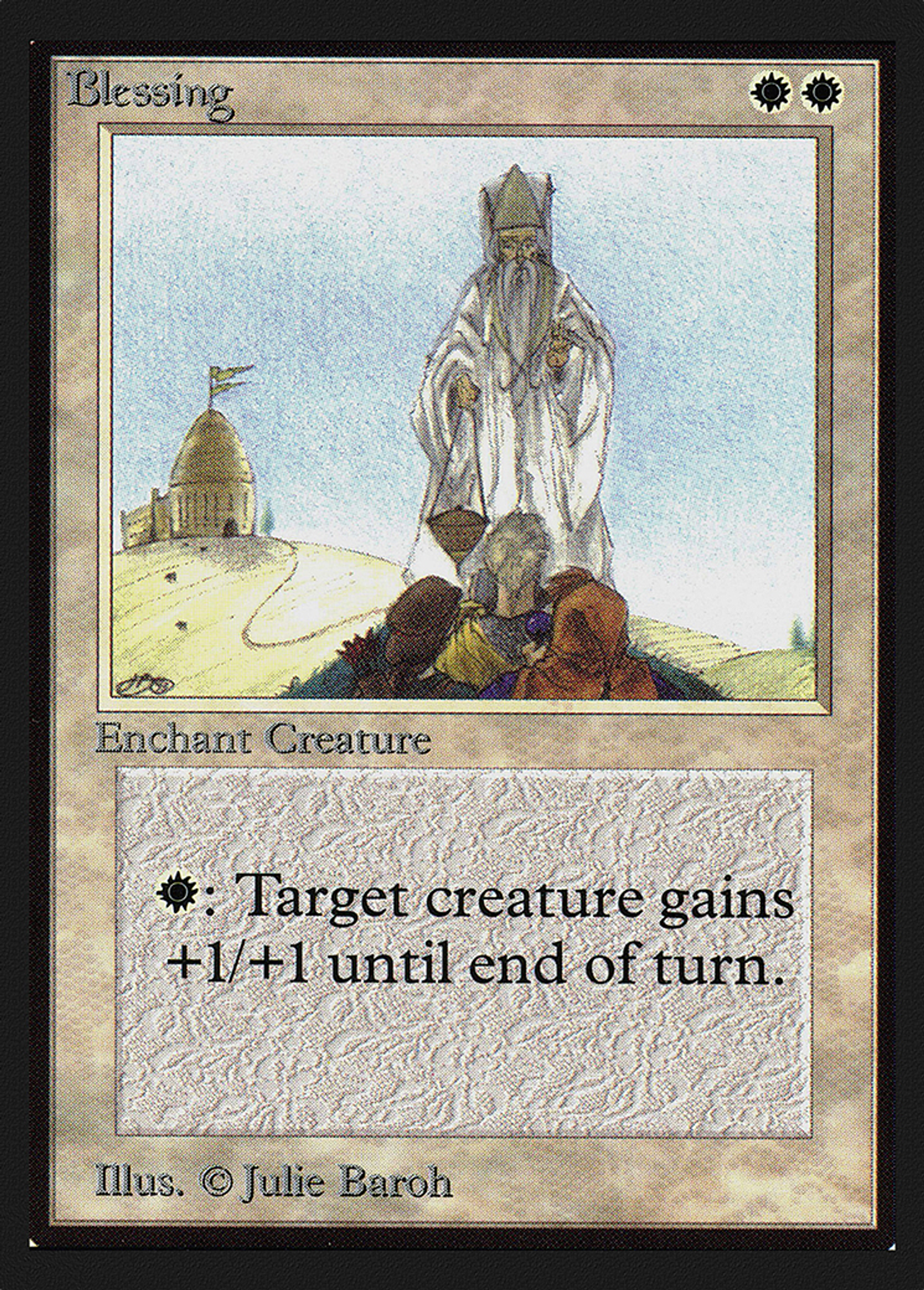 Blessing — Collectors' Edition — Magic: The Gathering