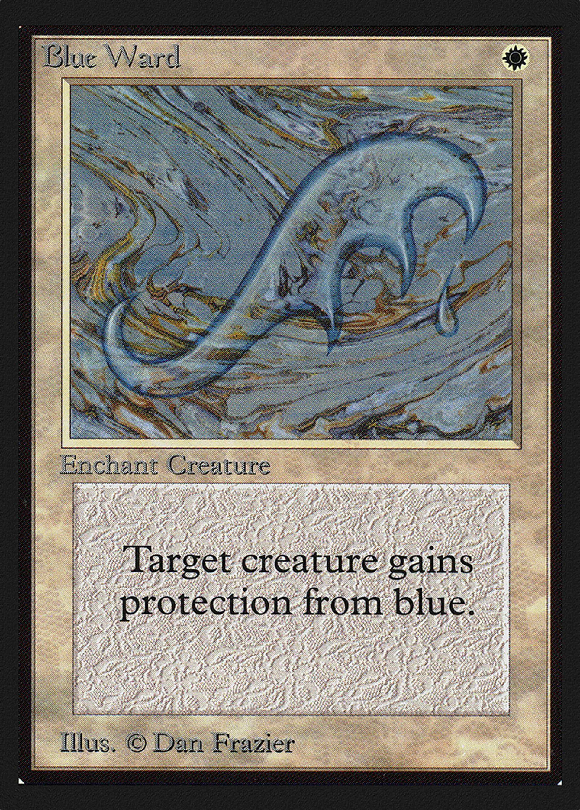 Blue Ward — Collectors' Edition — Magic: The Gathering