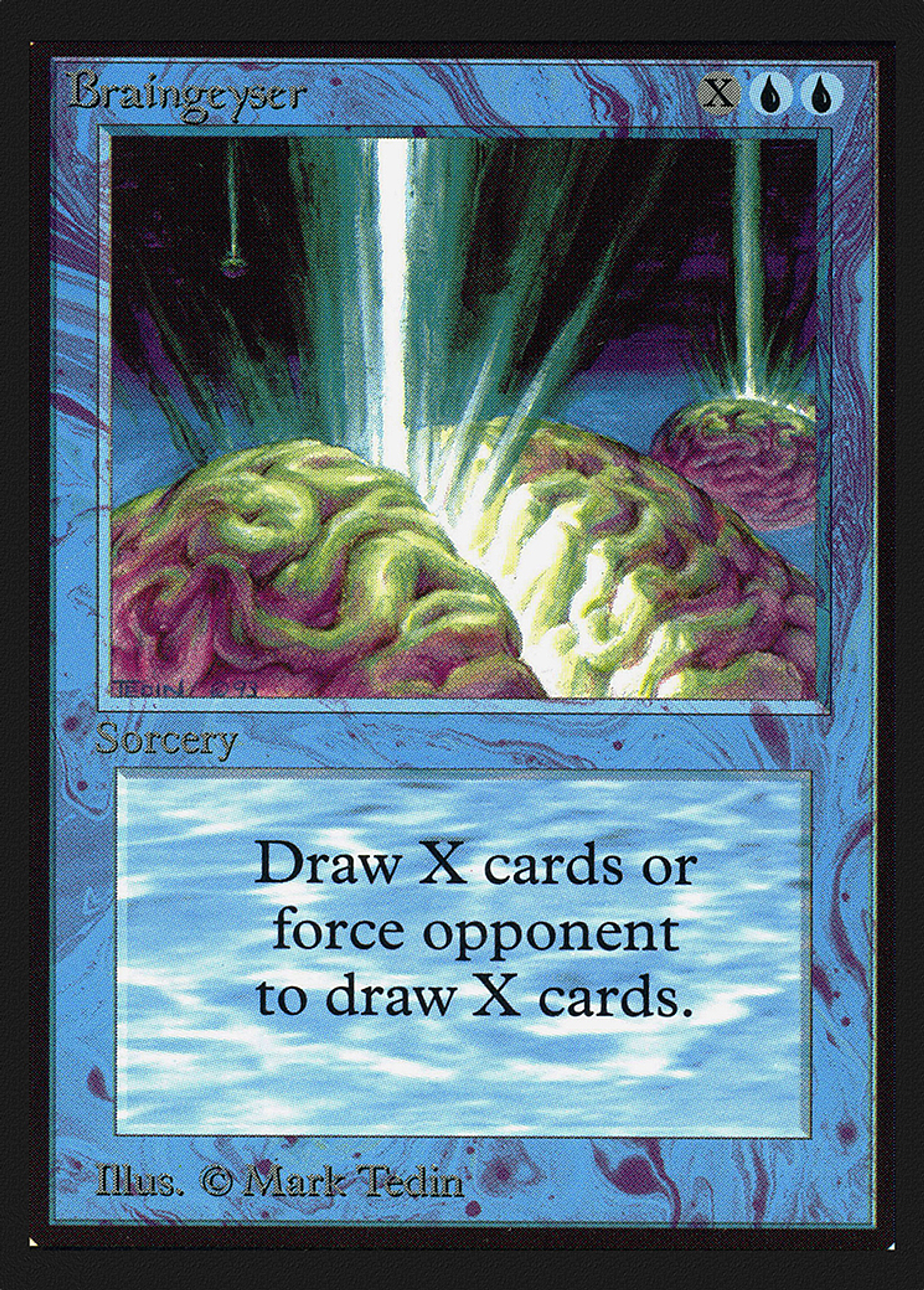Geyser cérébral — Collectors' Edition — Magic: The Gathering