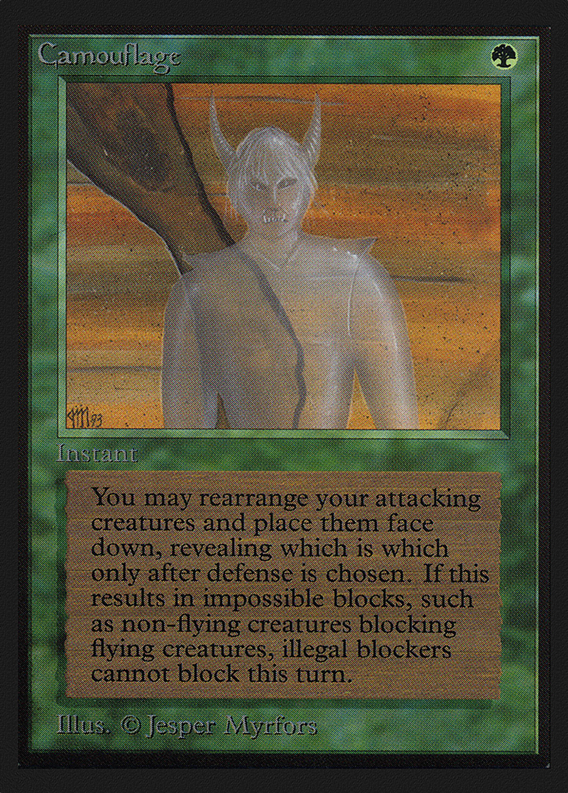 Camouflage — Collectors' Edition — Magic: The Gathering