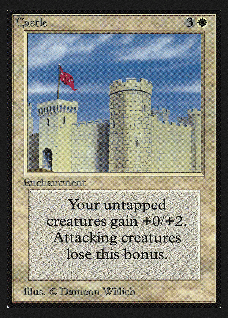 Castle — Collectors' Edition — Magic: The Gathering