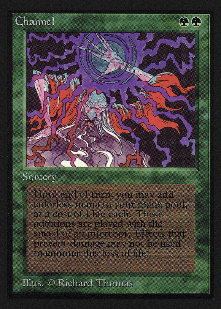 Channel — Collectors' Edition — Magic: The Gathering